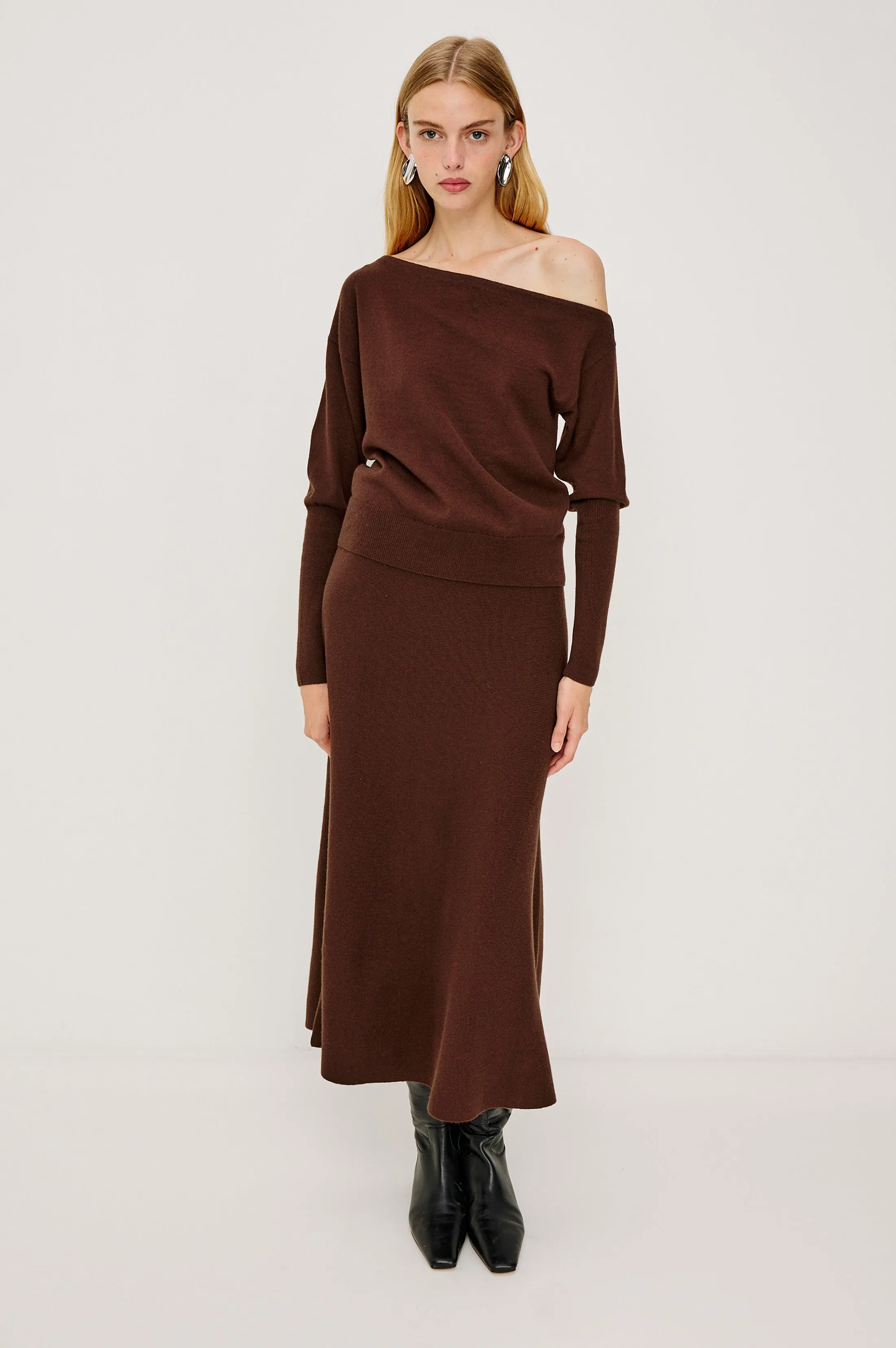 TIANNA SWEATER - BORDEAUX sold by Rails product image thumbnail 4