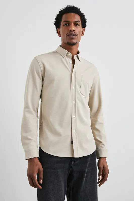 VINCENT SHIRT - CASHEW sold by Rails