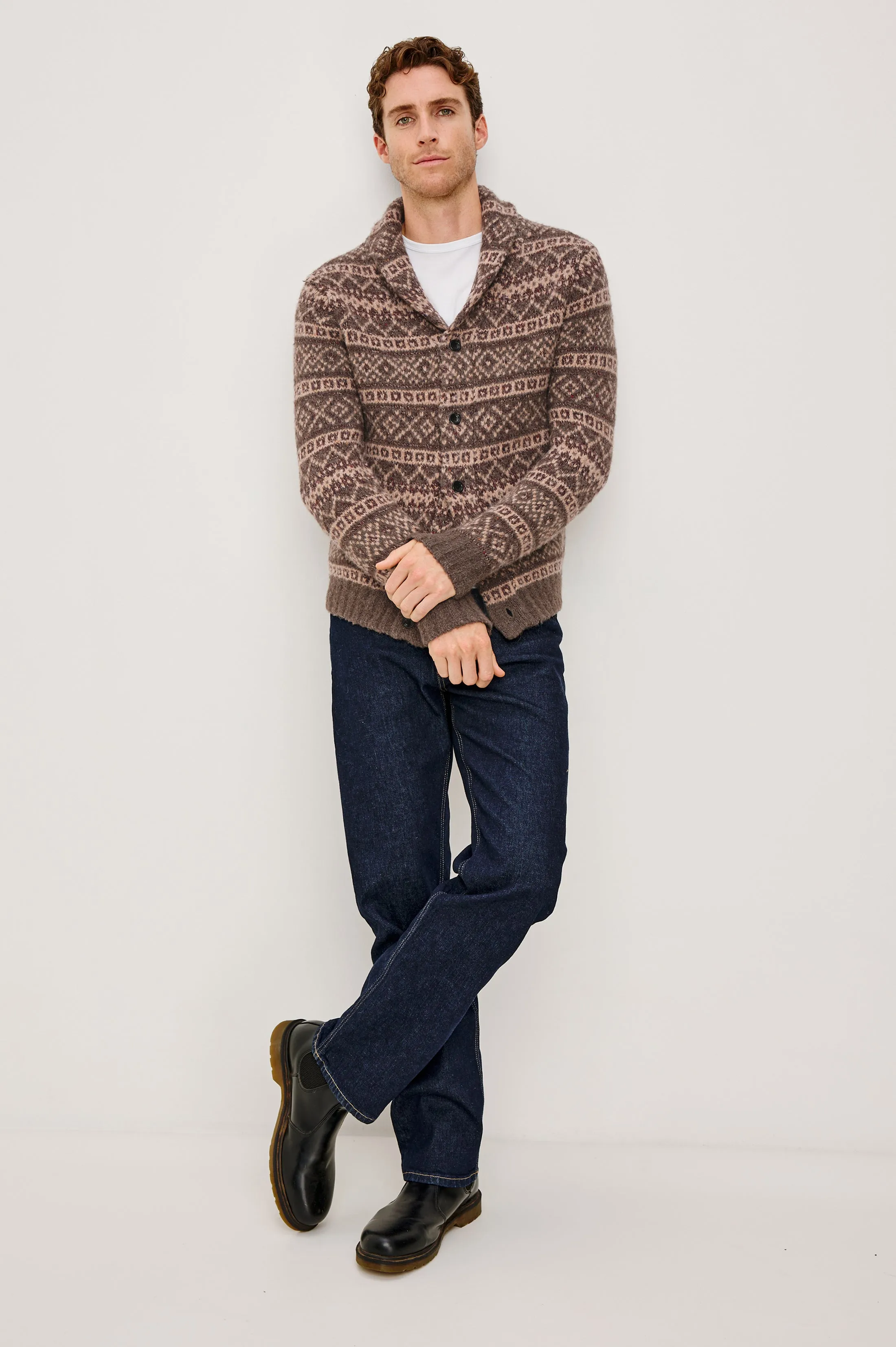 KALLIO CARDIGAN - AMIATA FARISLE sold by Rails product image thumbnail 3