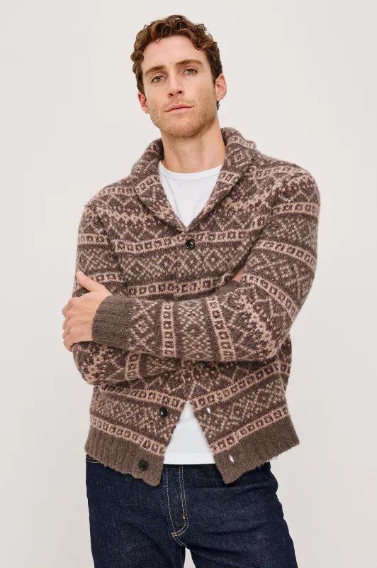 KALLIO CARDIGAN - AMIATA FARISLE sold by Rails