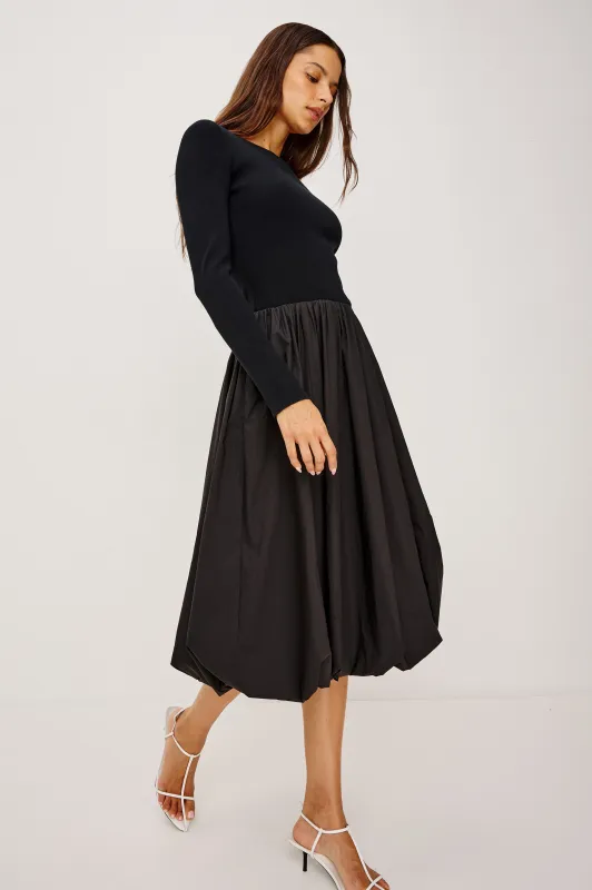 ROMANA DRESS - BLACK sold by Rails