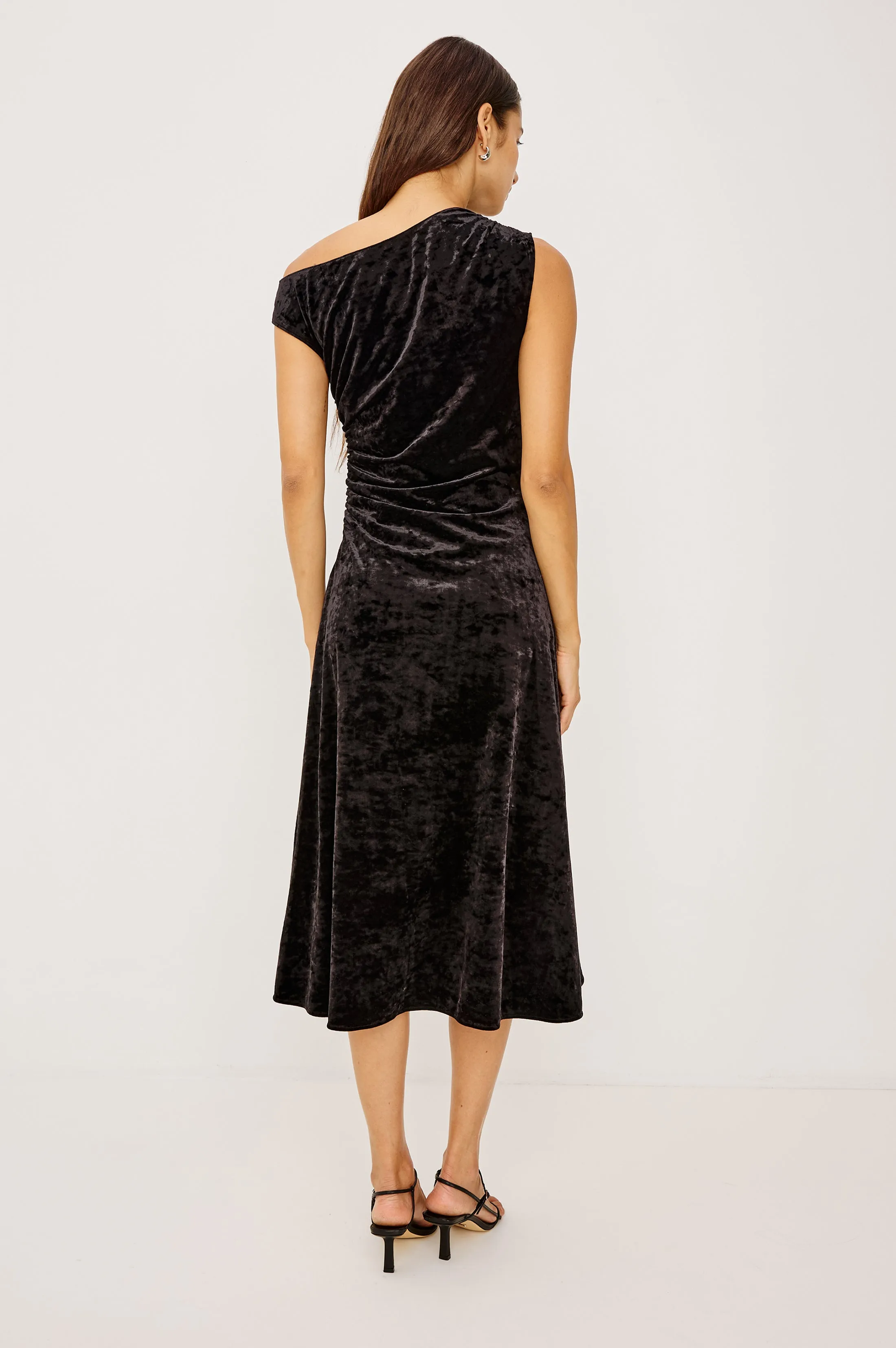 DELORES DRESS - BLACK VELVET sold by Rails product image thumbnail 4