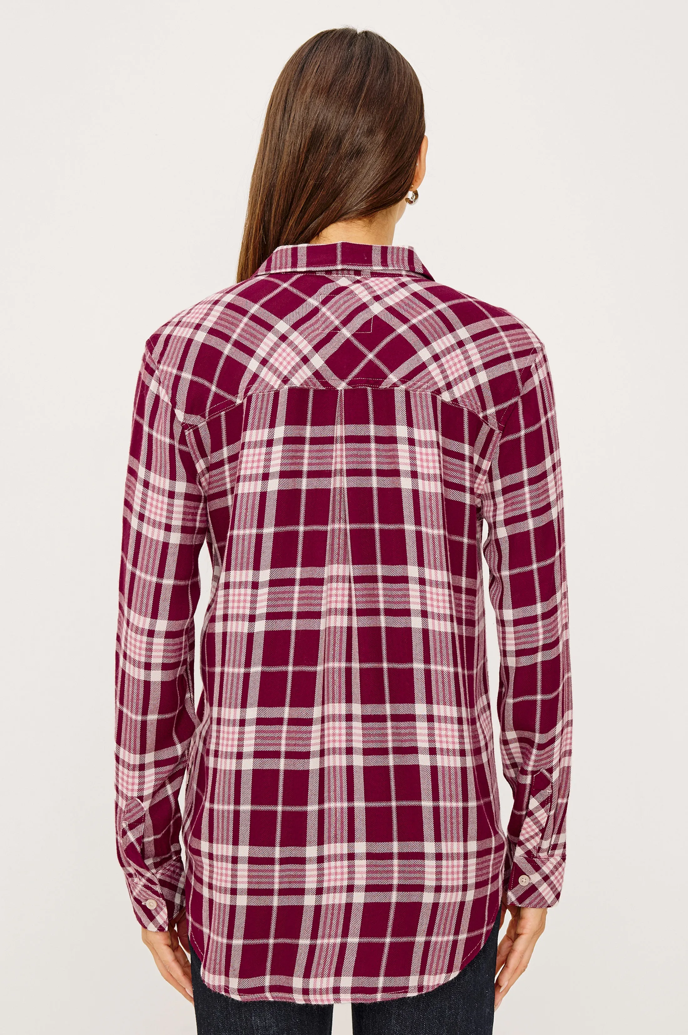 HUNTER SHIRT - WINTERBERRY sold by Rails product image thumbnail 5