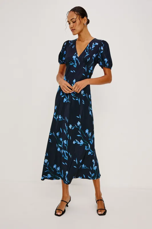 JUNIA DRESS - BLUE CARNATION sold by Rails