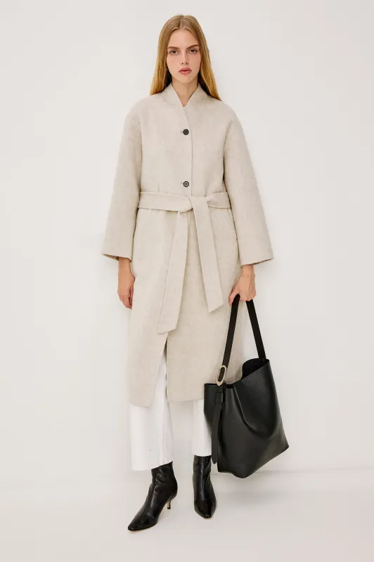 ROLAND COAT - OATMEAL made by Rails