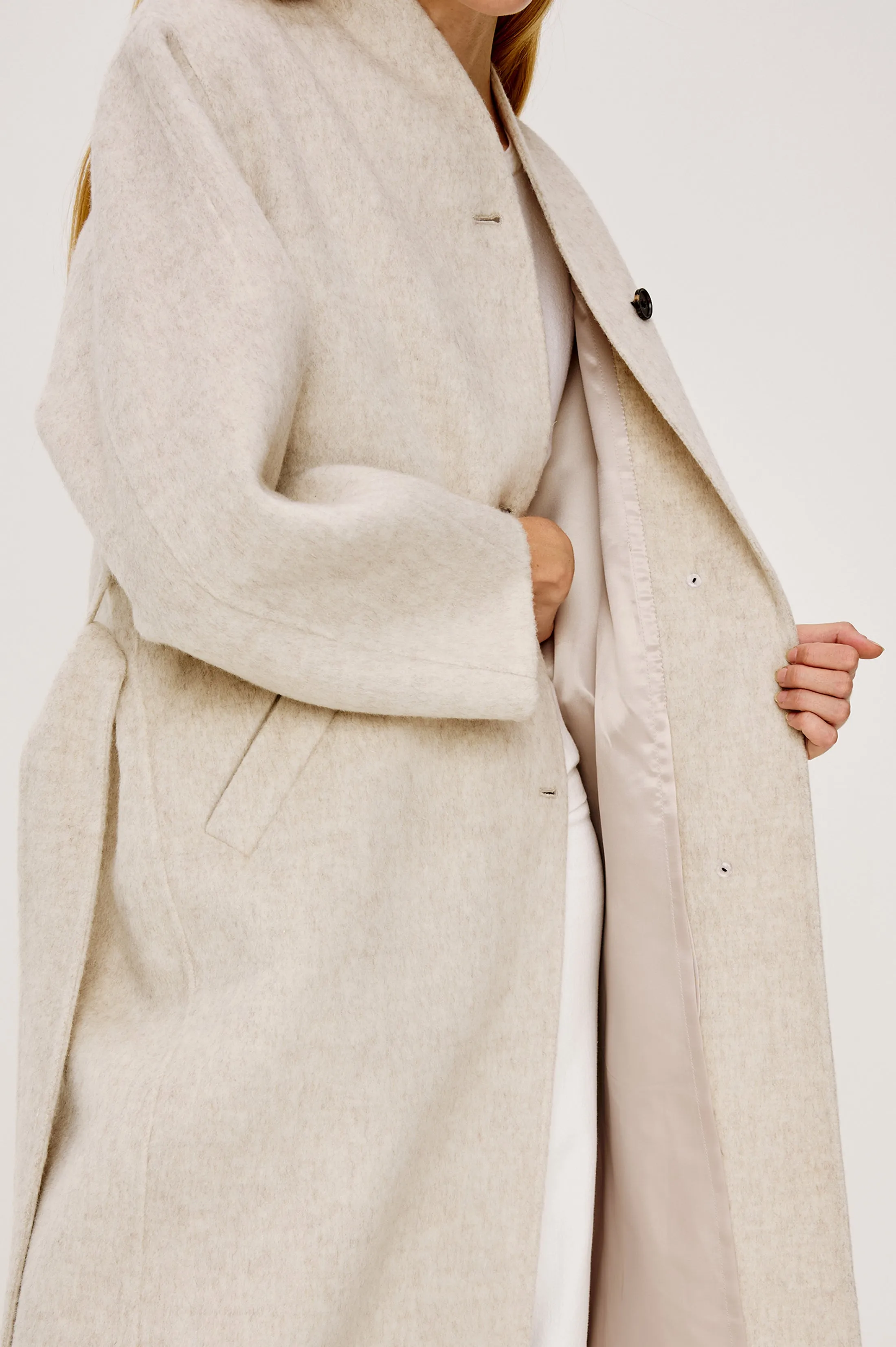 ROLAND COAT - OATMEAL sold by Rails product image thumbnail 2
