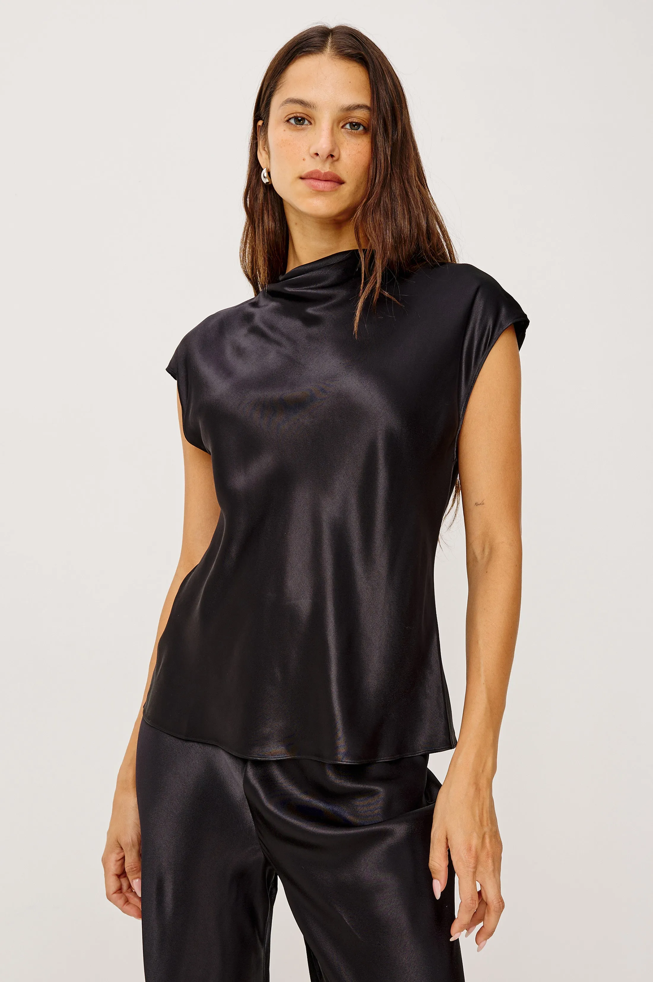 LORETTA TOP - BLACK sold by Rails