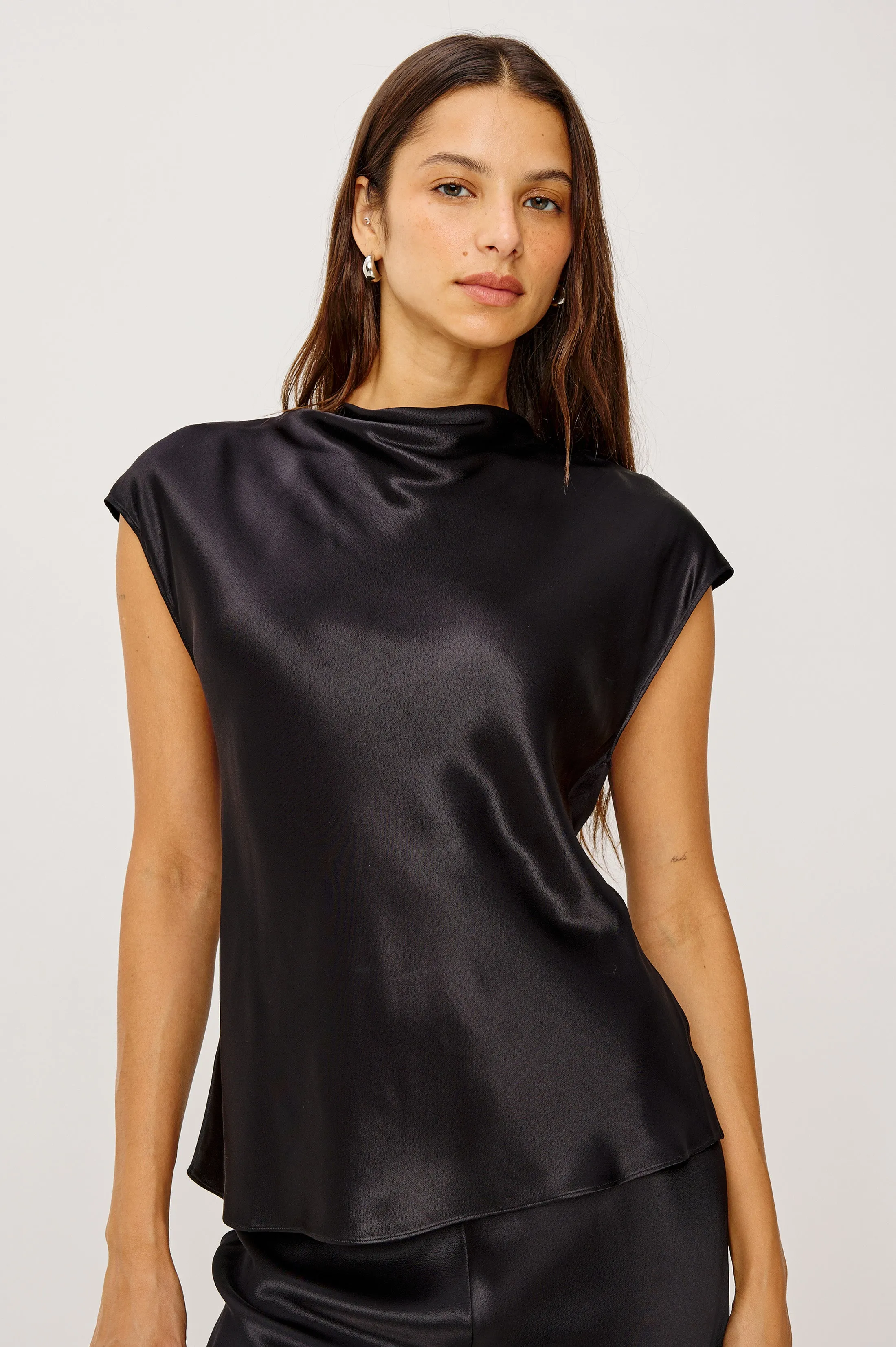LORETTA TOP - BLACK sold by Rails product image thumbnail 3