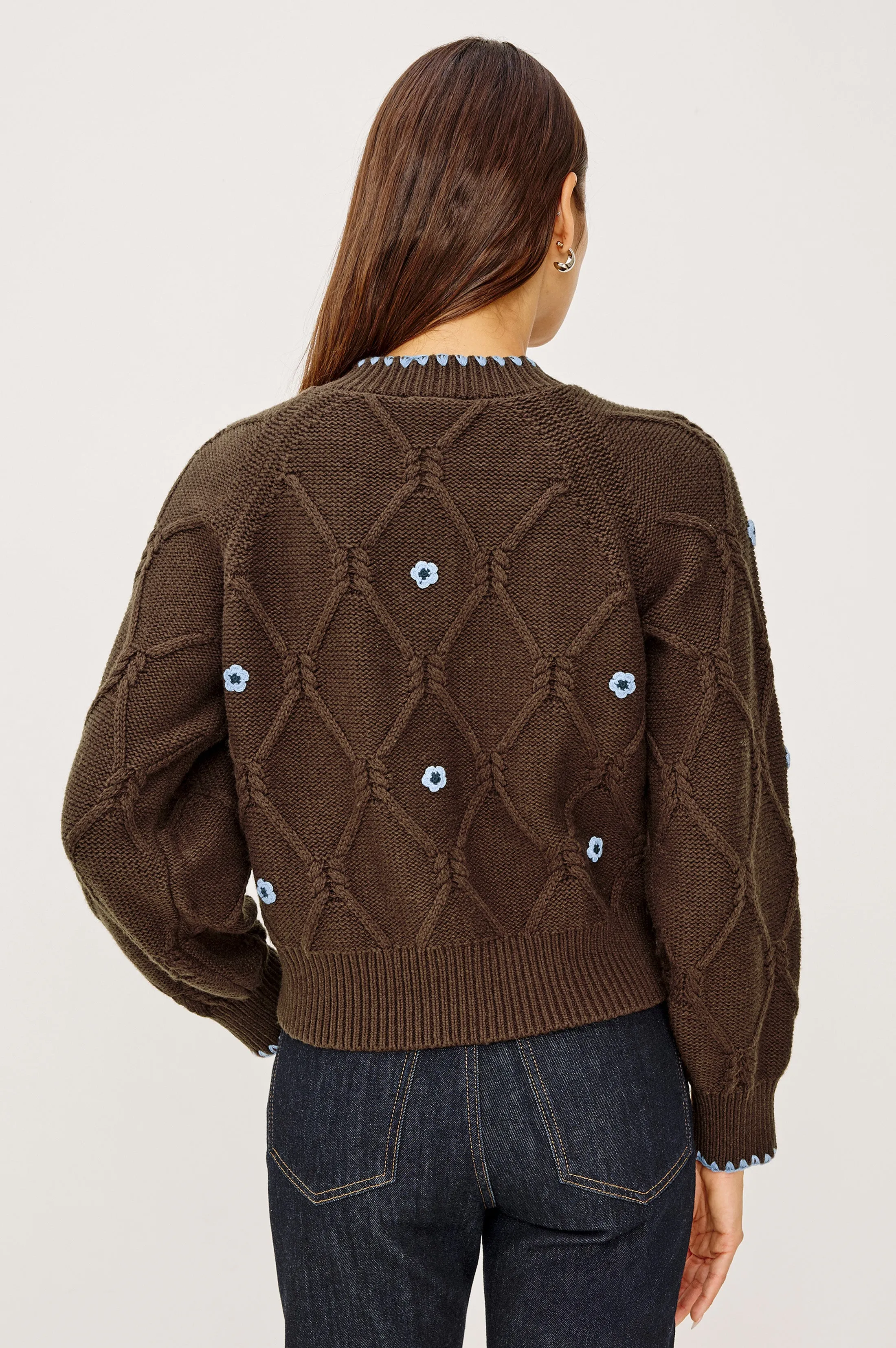 LAURIE CARDIGAN - WALNUT DAISY sold by Rails product image thumbnail 5