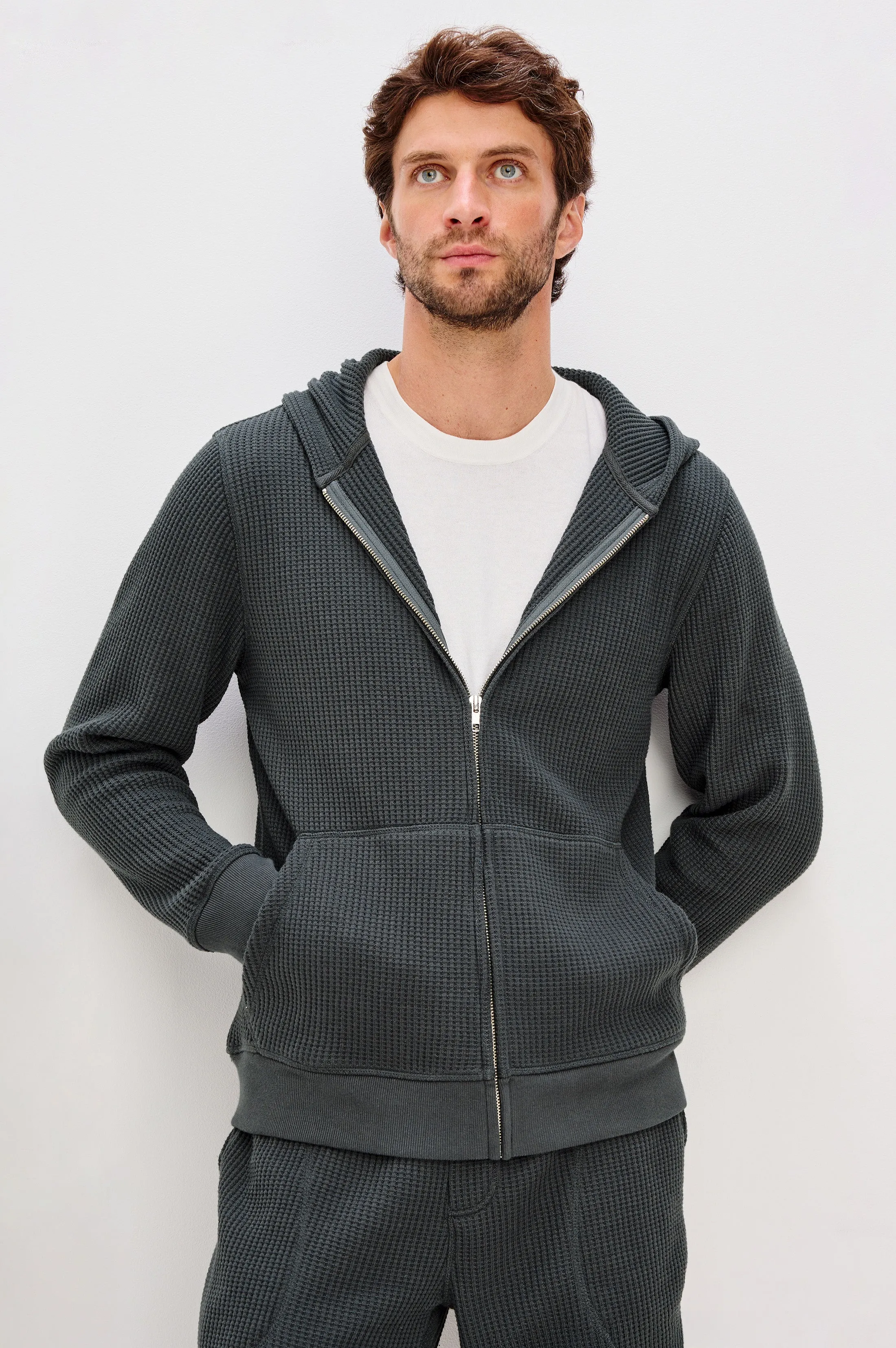 KENTON HOODIE - INK sold by Rails product image thumbnail 4