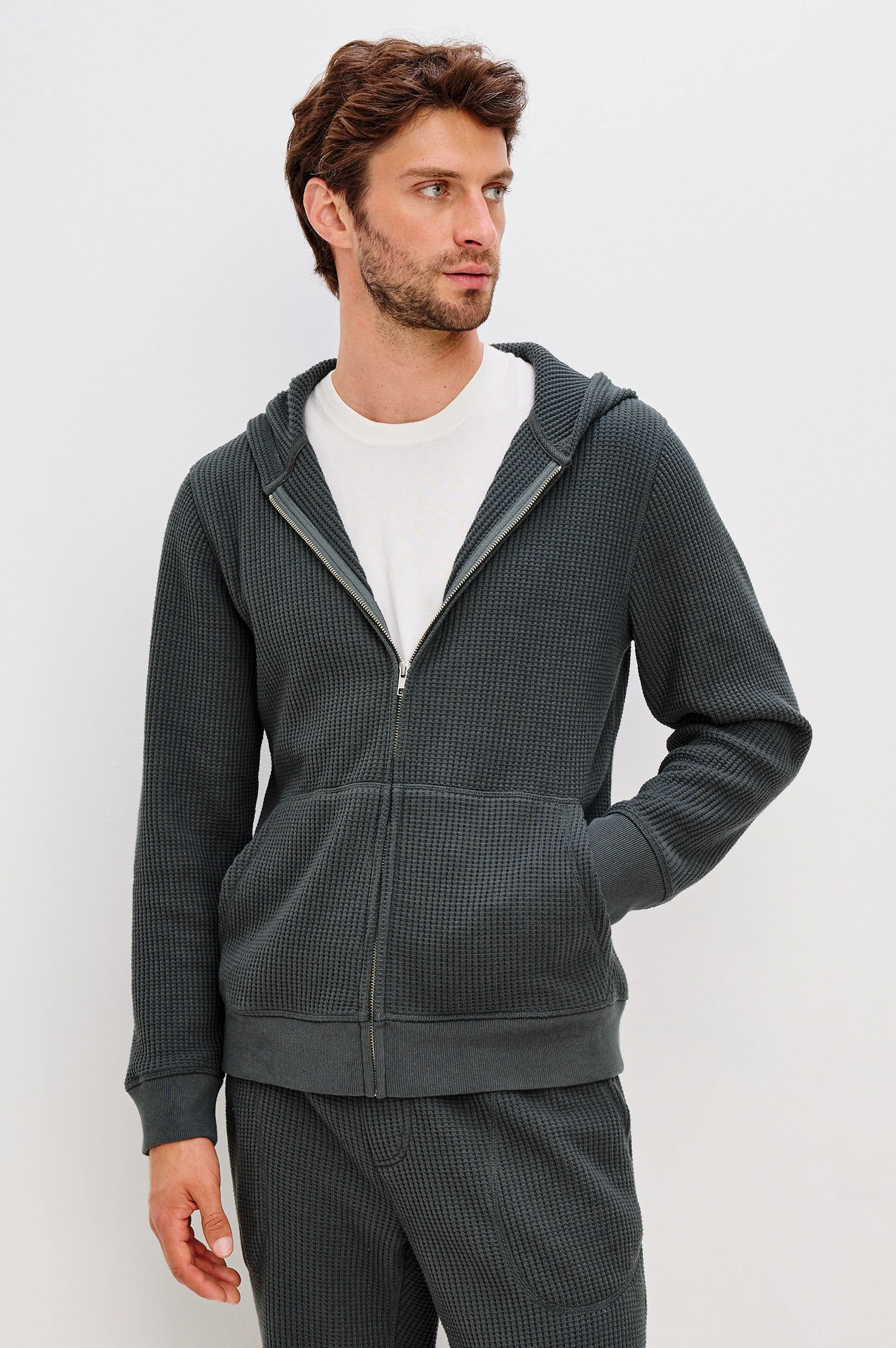 KENTON HOODIE - INK sold by Rails