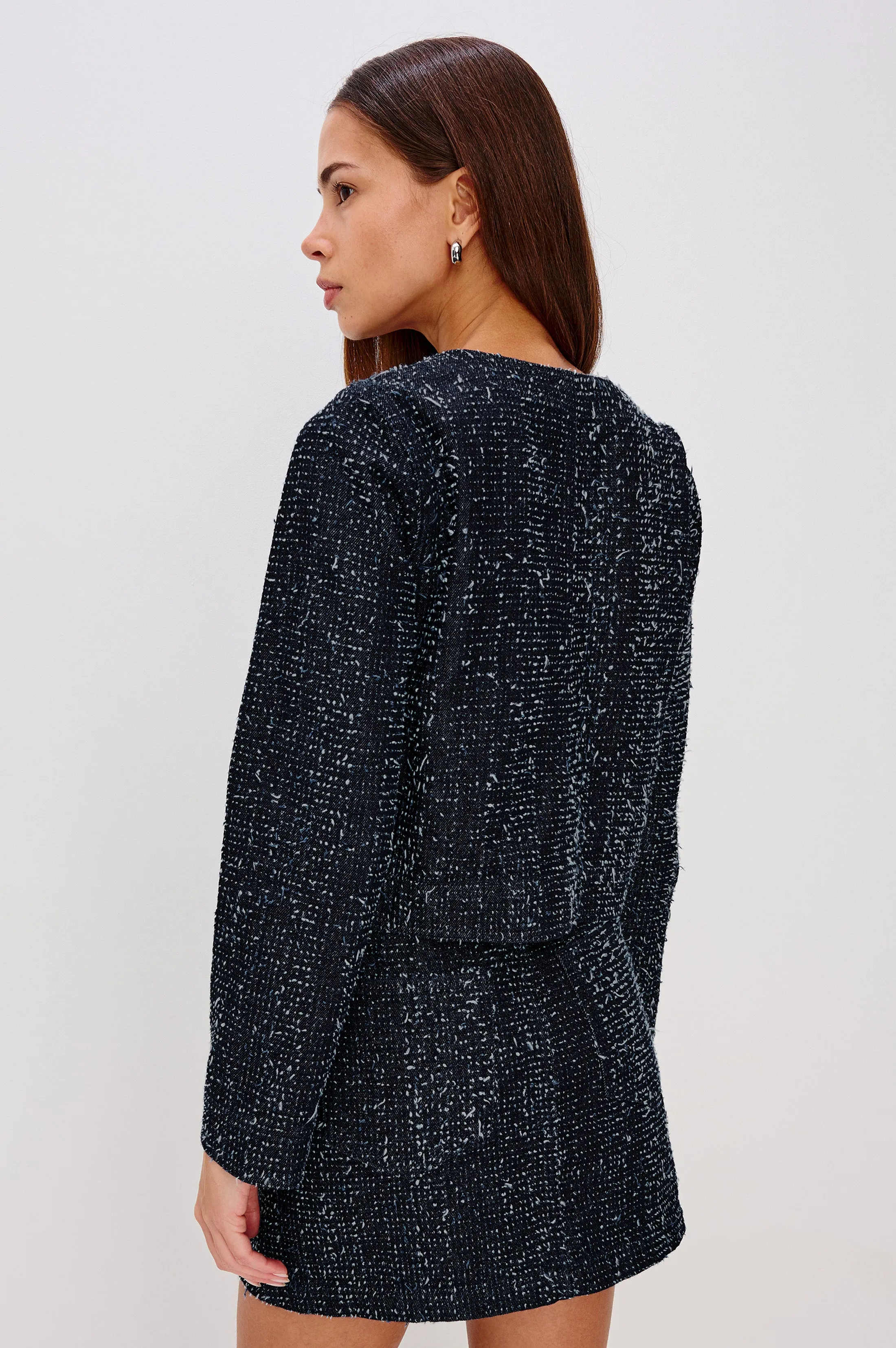 CAPISTRANO JACKET - DENIM TWEED sold by Rails product image thumbnail 5