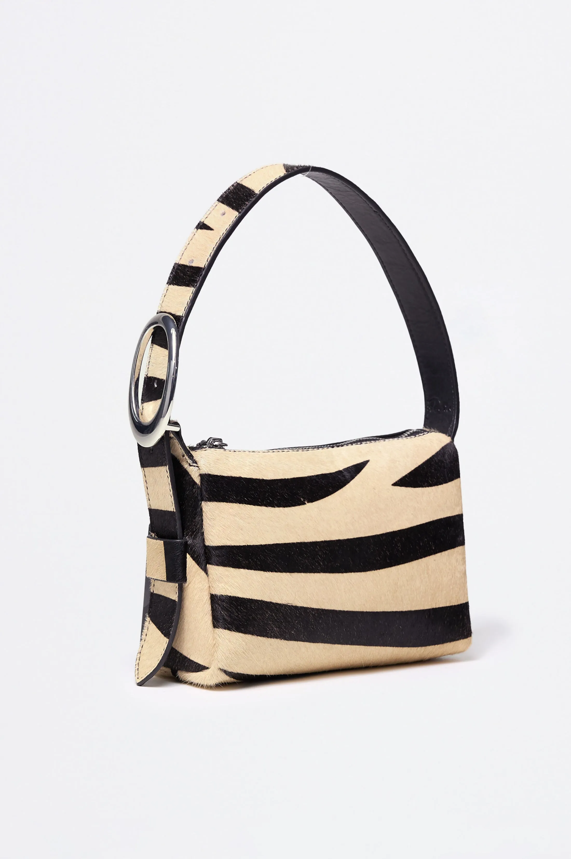 LUCCA SHOULDER BAG - ZEBRA HAIRCALF sold by Rails