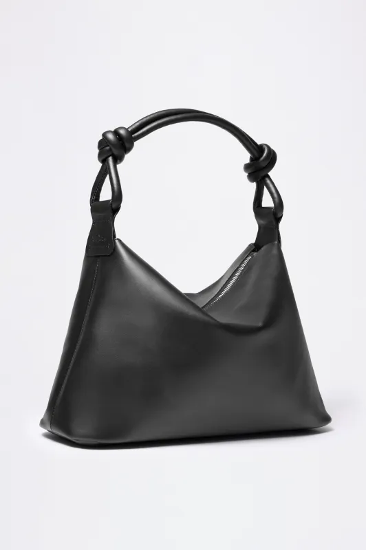 SIENA HOBO BAG - BLACK LEATHER sold by Rails