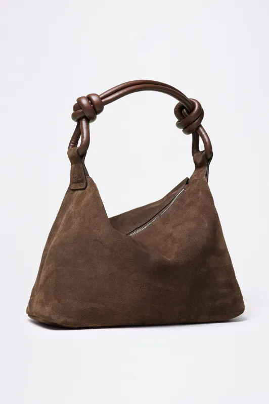 SIENA HOBO BAG - ESPRESSO SUEDE sold by Rails