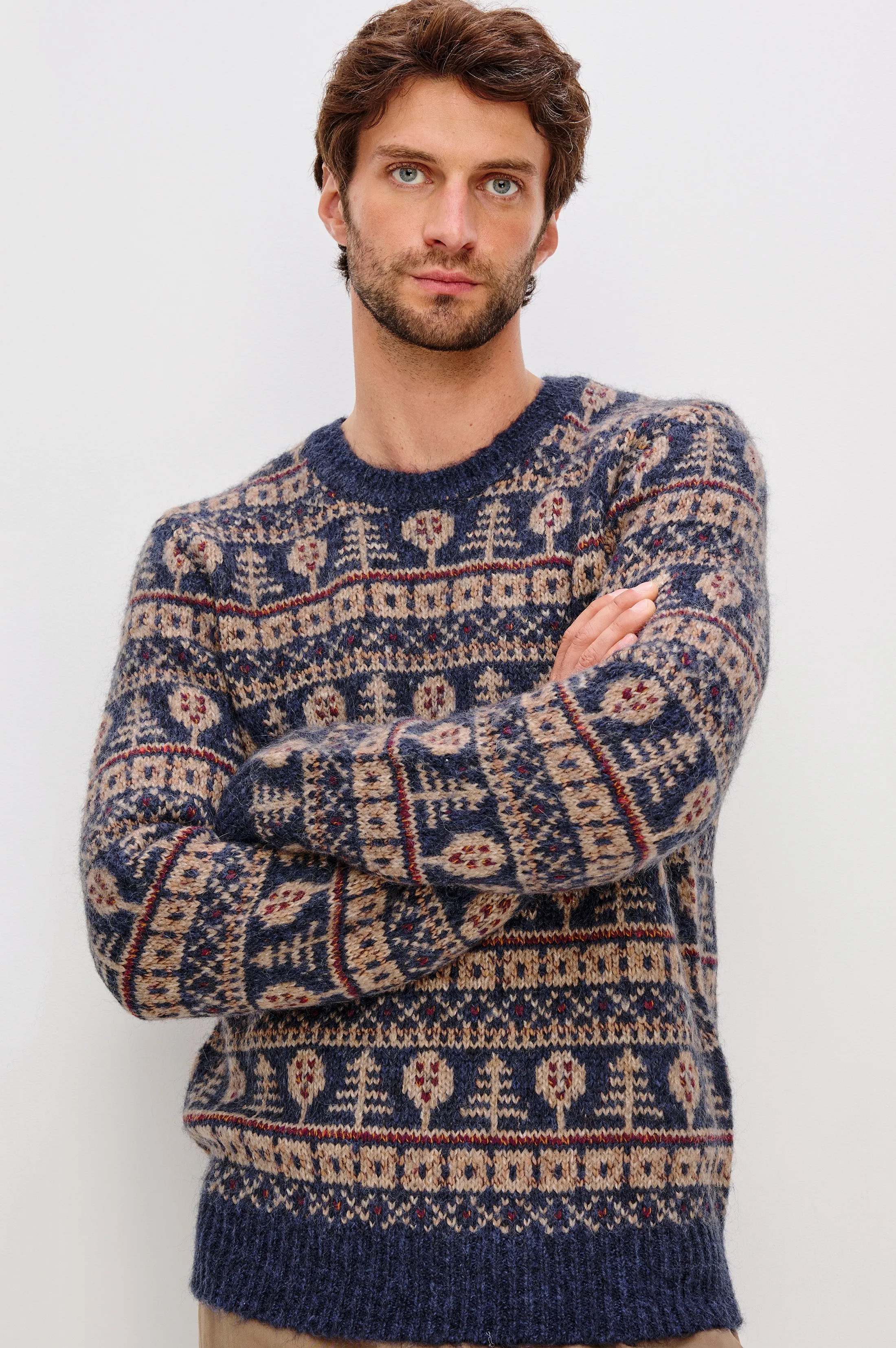 LARS SWEATER - LODGECREST FARISLE sold by Rails