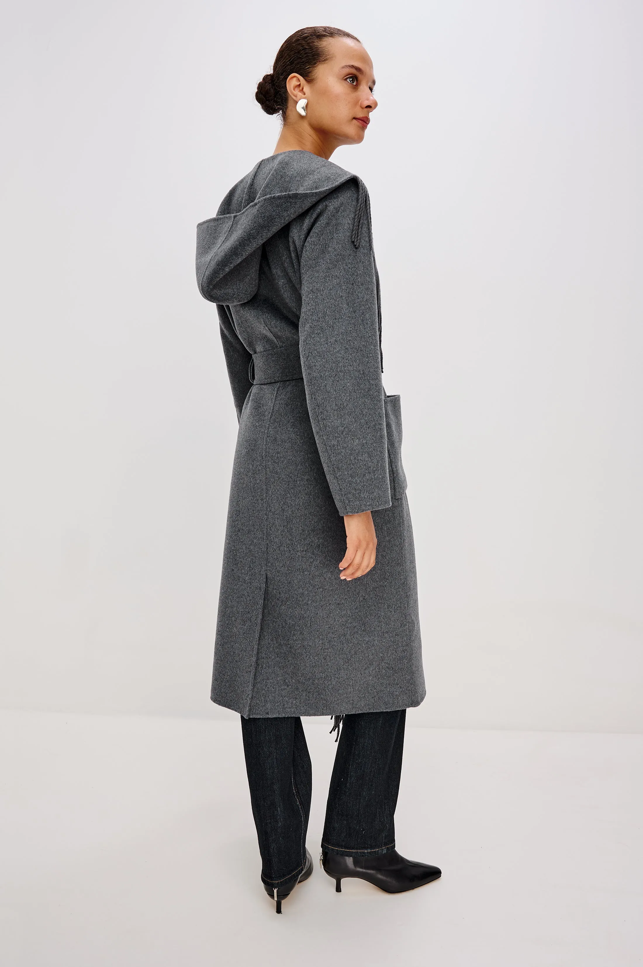 ARLON COAT - HEATHER CHARCOAL sold by Rails product image thumbnail 5