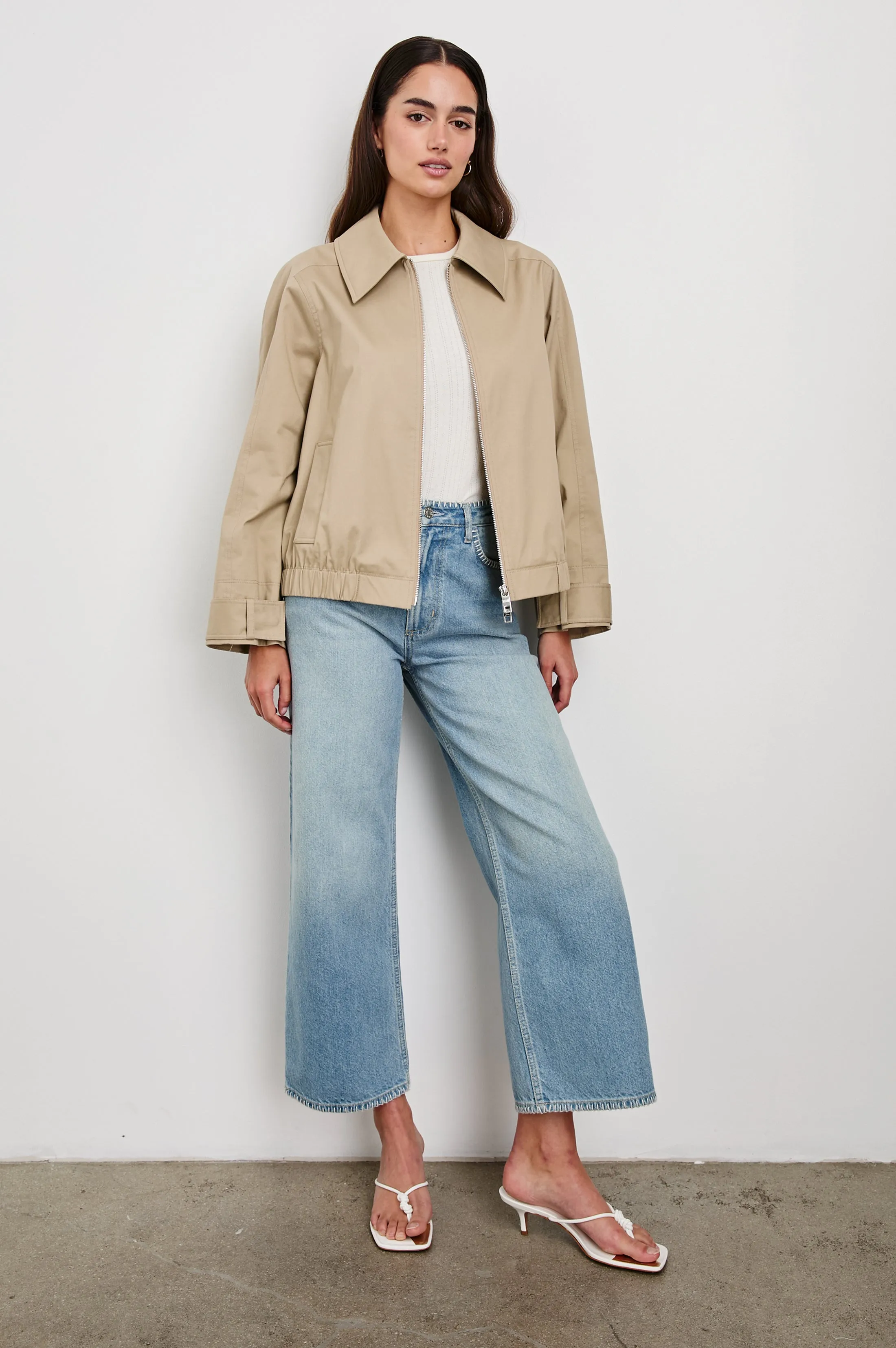 YORK JACKET - TAUPE sold by Rails product image thumbnail 3