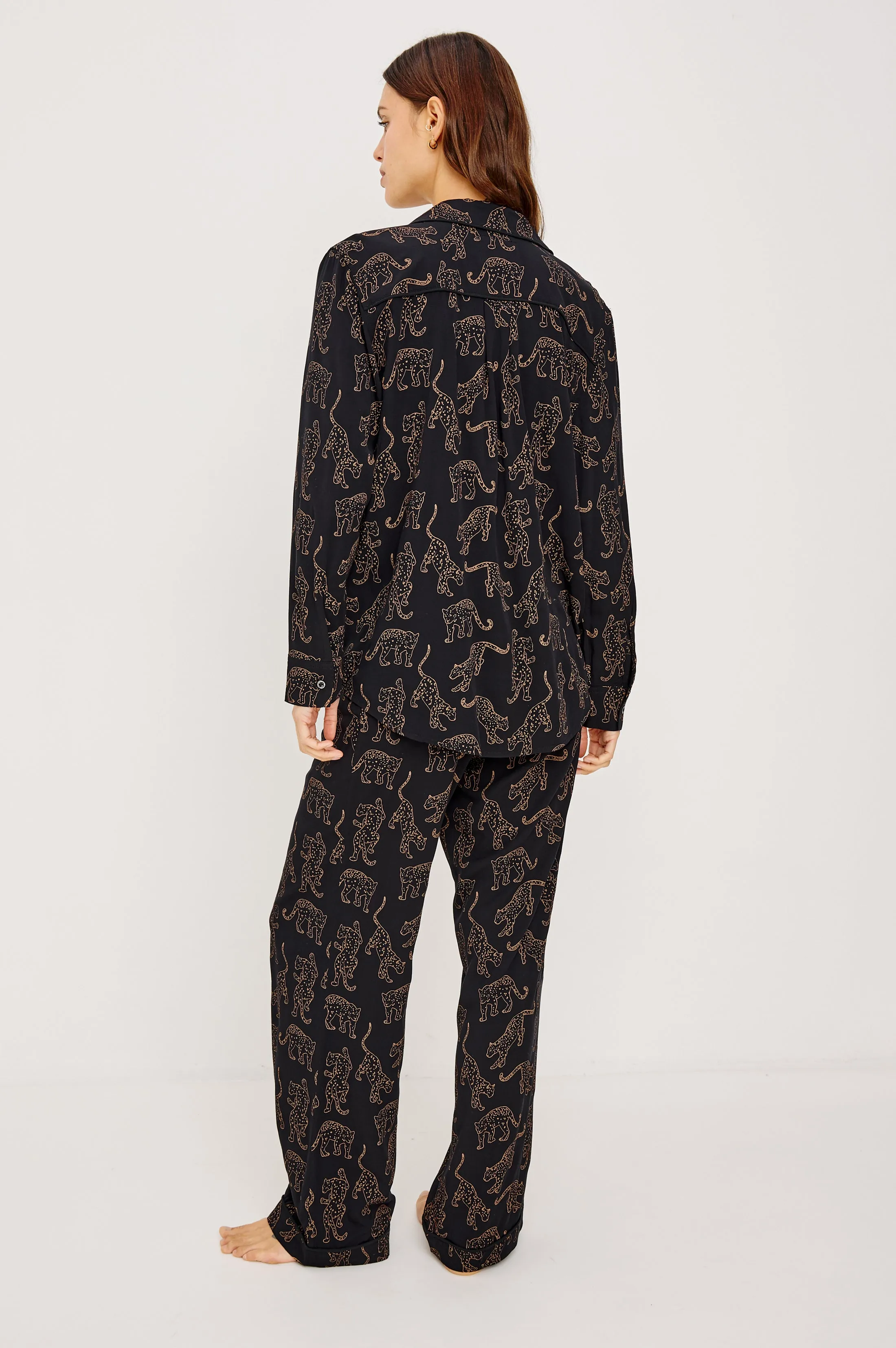 VARRA PAJAMA SET - TAN JAGUARS sold by Rails product image thumbnail 5