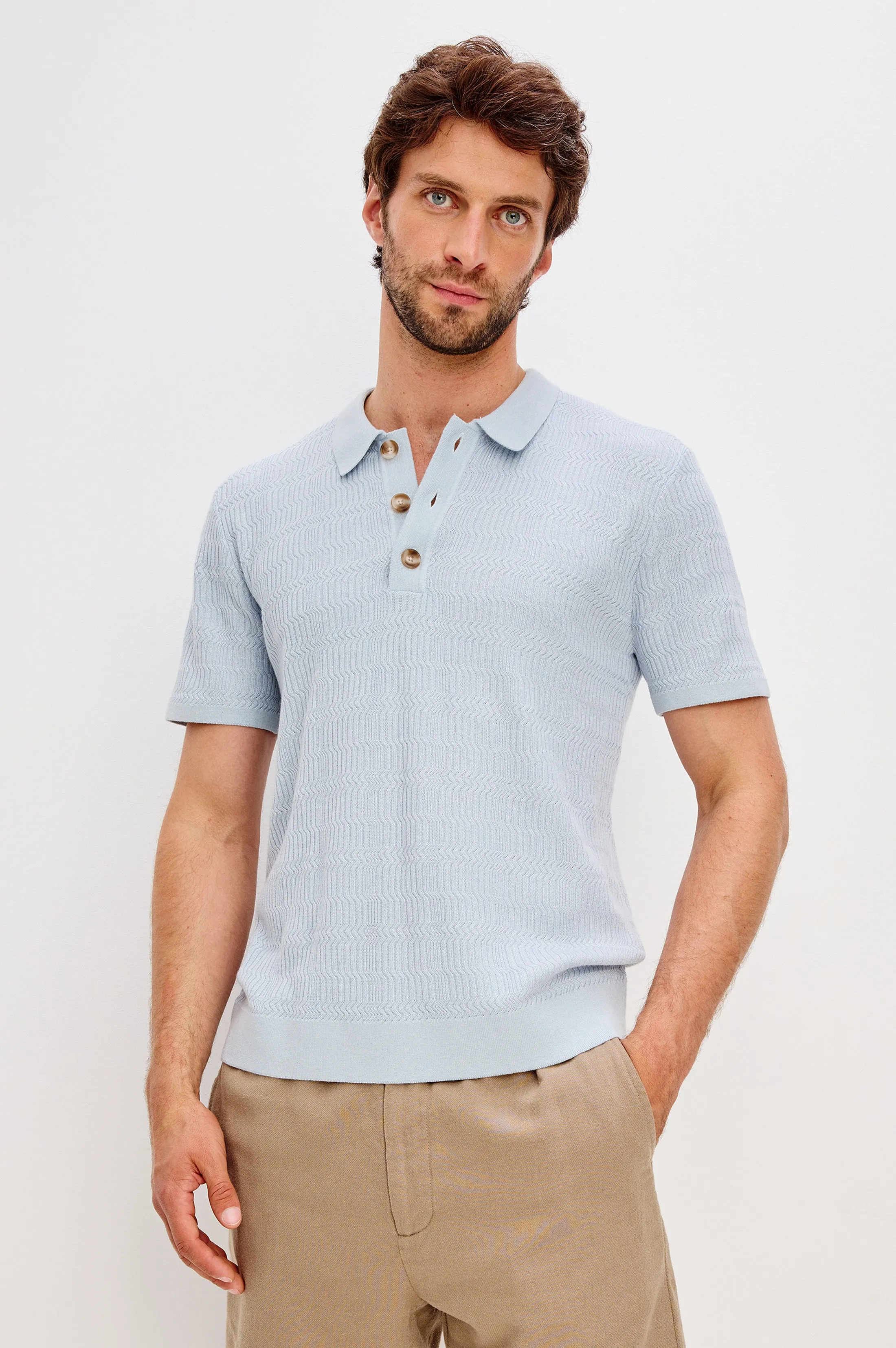 NATHAN POLO SHIRT - SKYWAY sold by Rails product image thumbnail 4