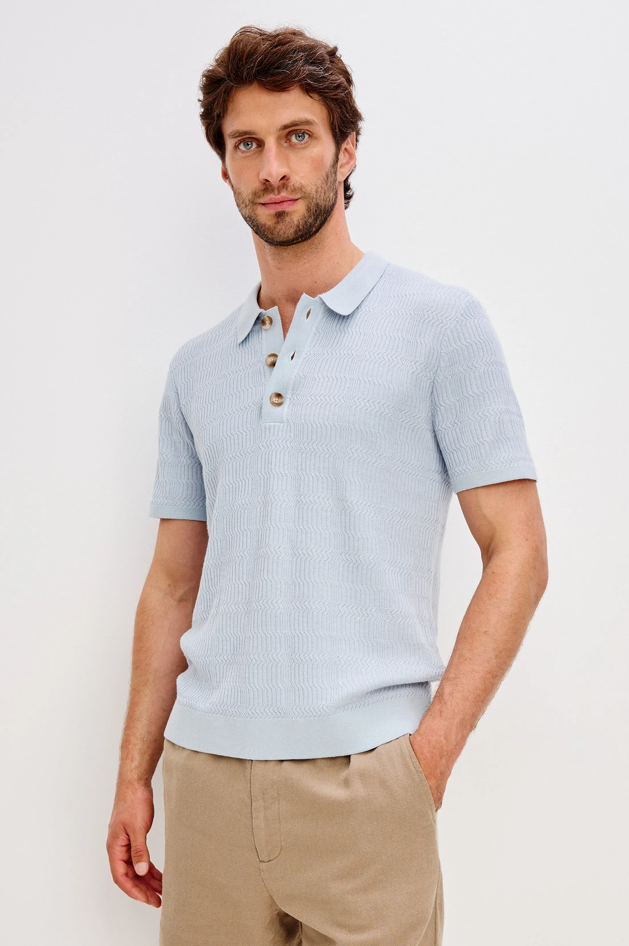 NATHAN POLO SHIRT - SKYWAY sold by Rails