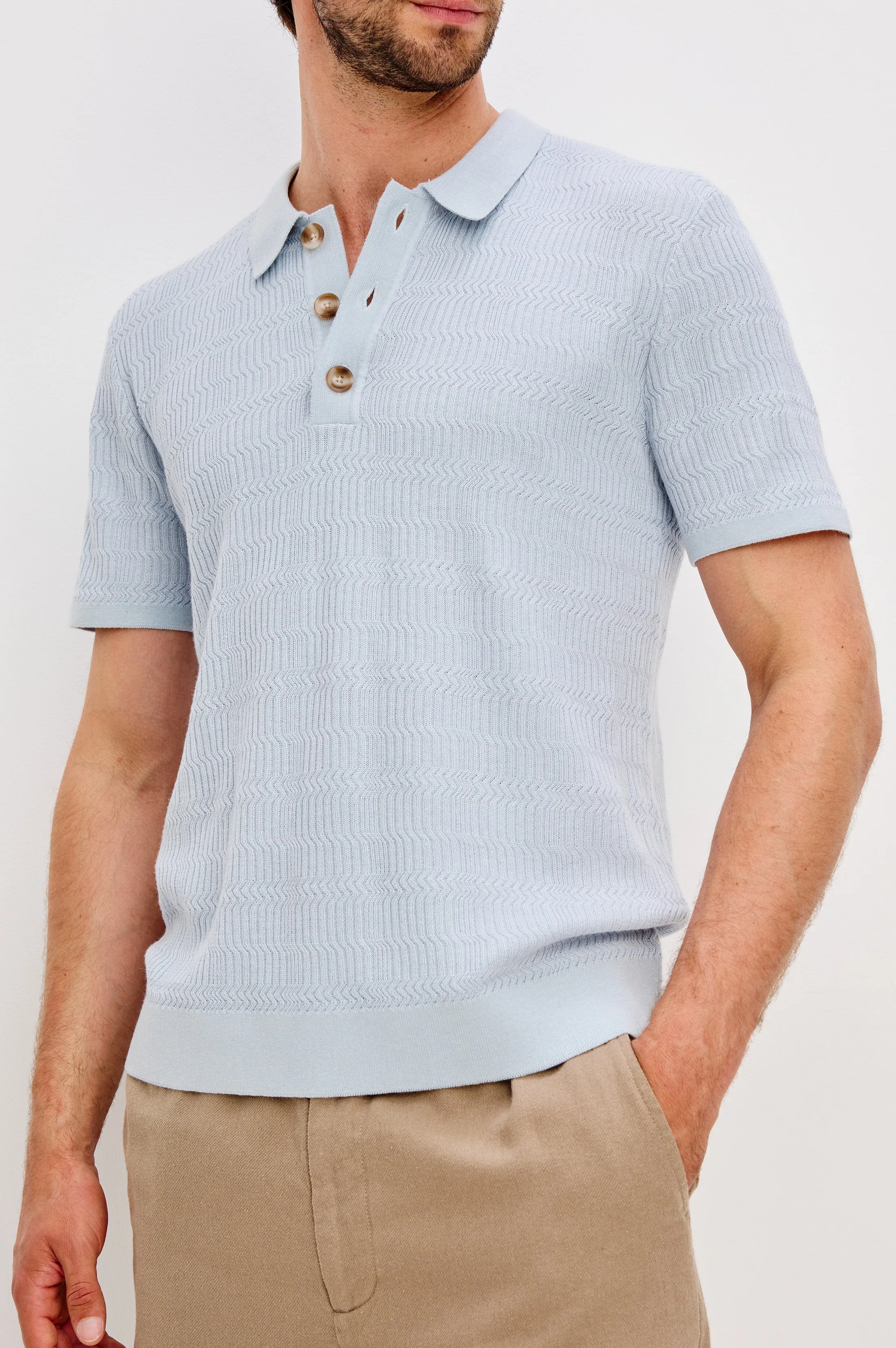 NATHAN POLO SHIRT - SKYWAY sold by Rails product image thumbnail 2
