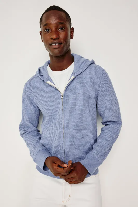KENTON HOODIE  - BLUE HEATHER sold by Rails