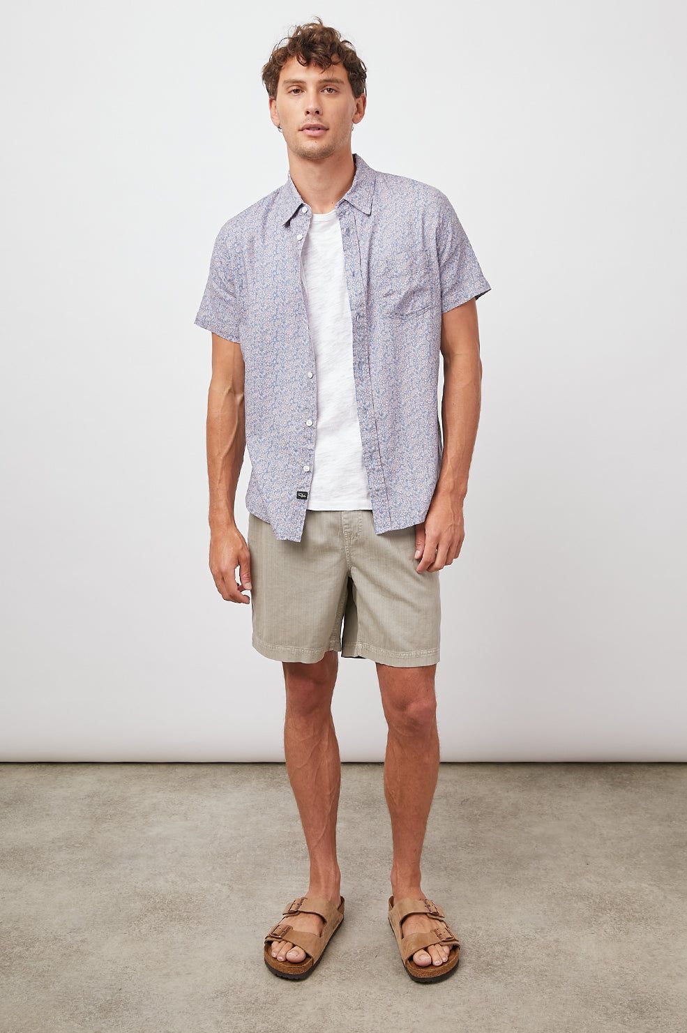 CARSON SHIRT - FLORA BLOOM PEACH sold by Rails product image thumbnail 3