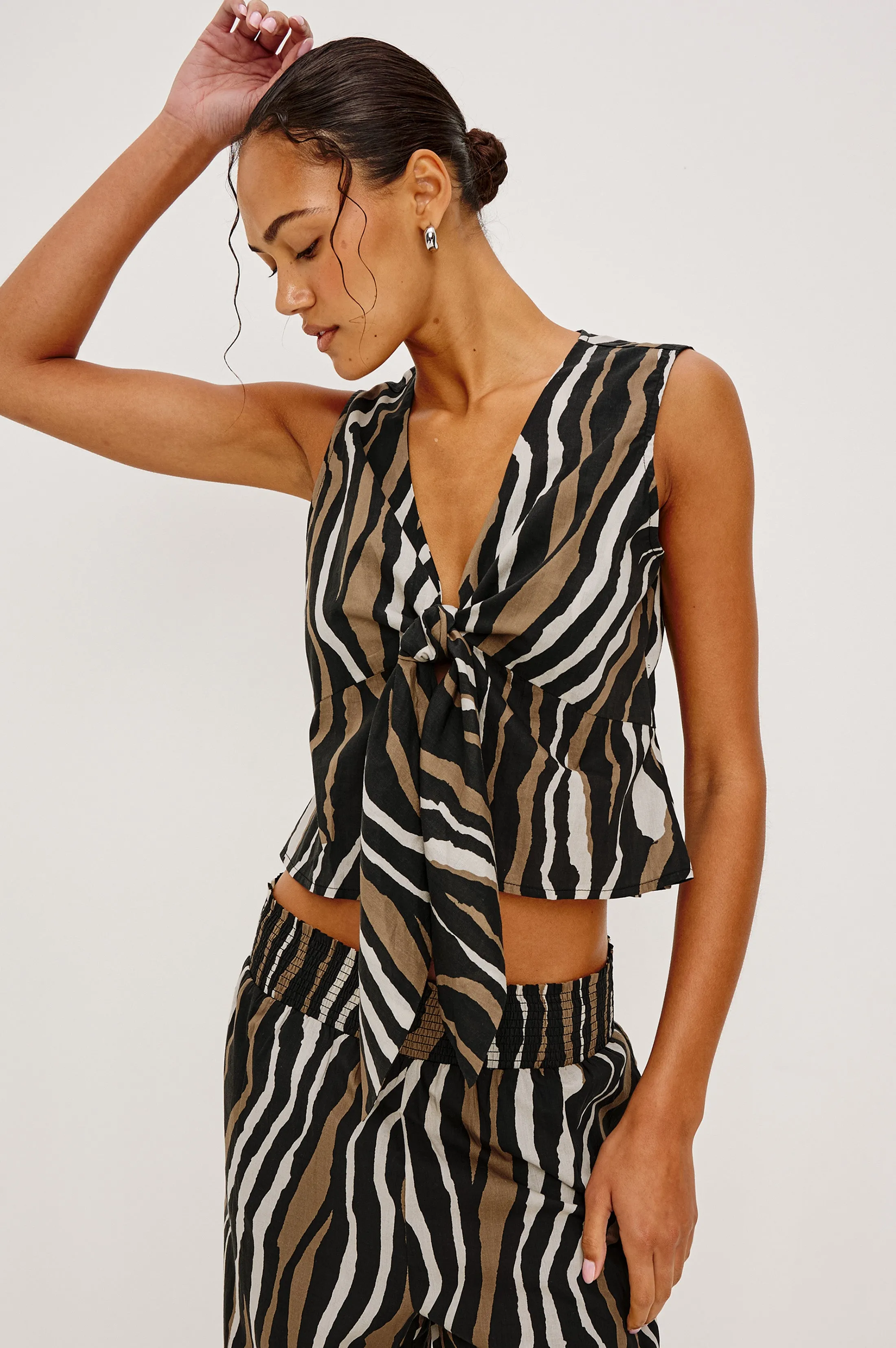 CHALA TOP - CANYON STRIPE sold by Rails