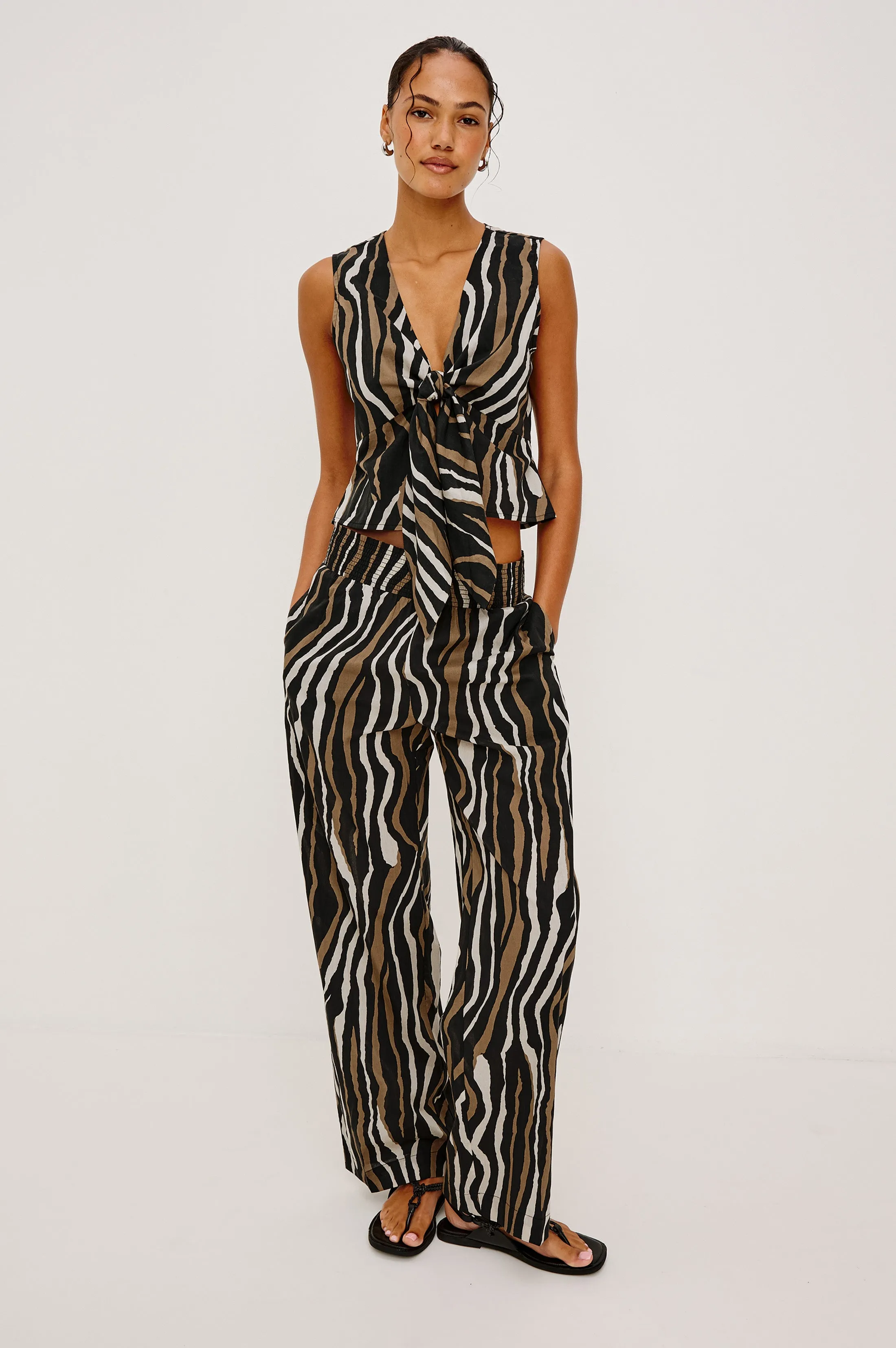 CHALA TOP - CANYON STRIPE sold by Rails product image thumbnail 3