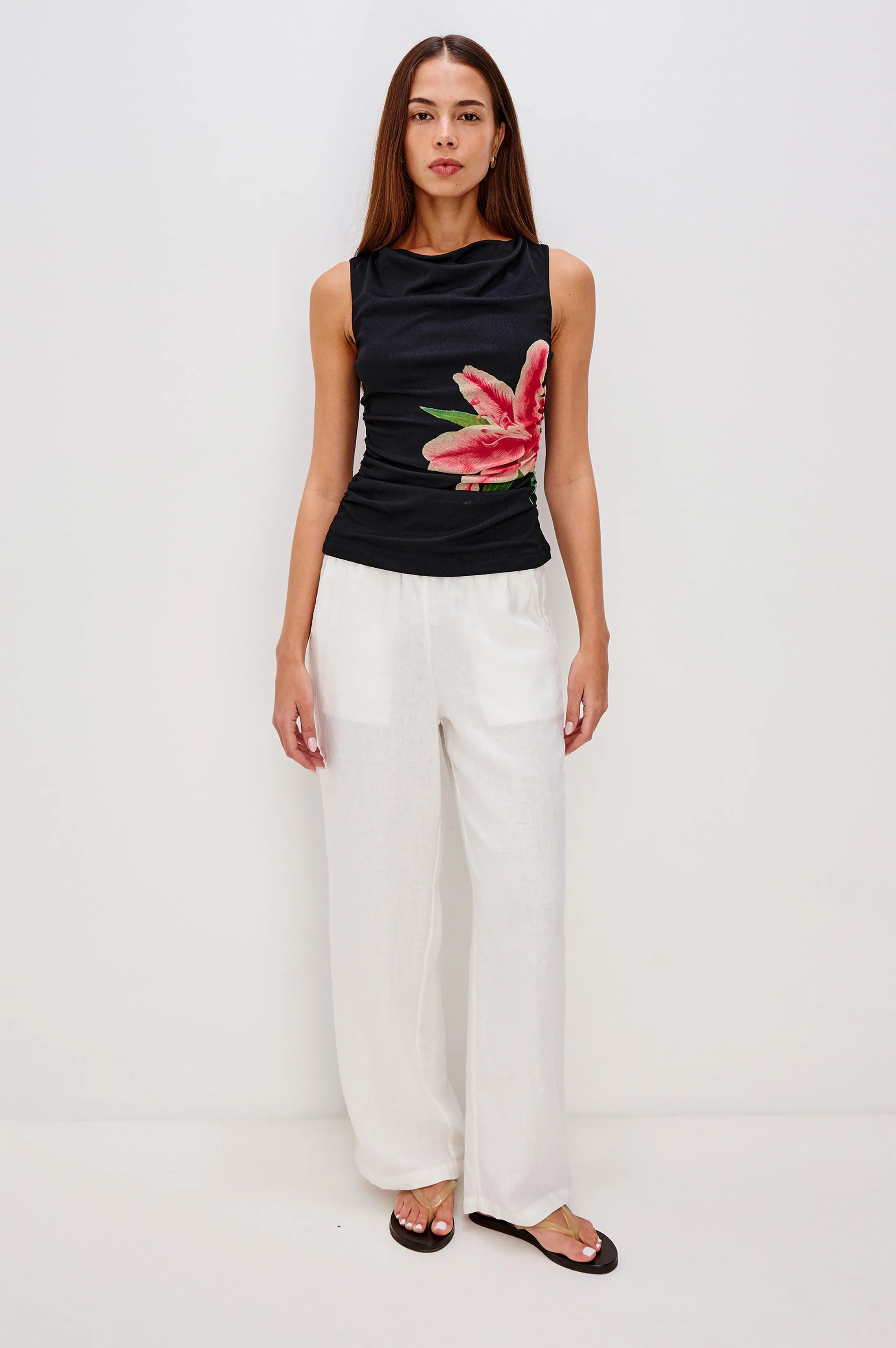 FETE TOP - PEACH LILY sold by Rails product image thumbnail 4