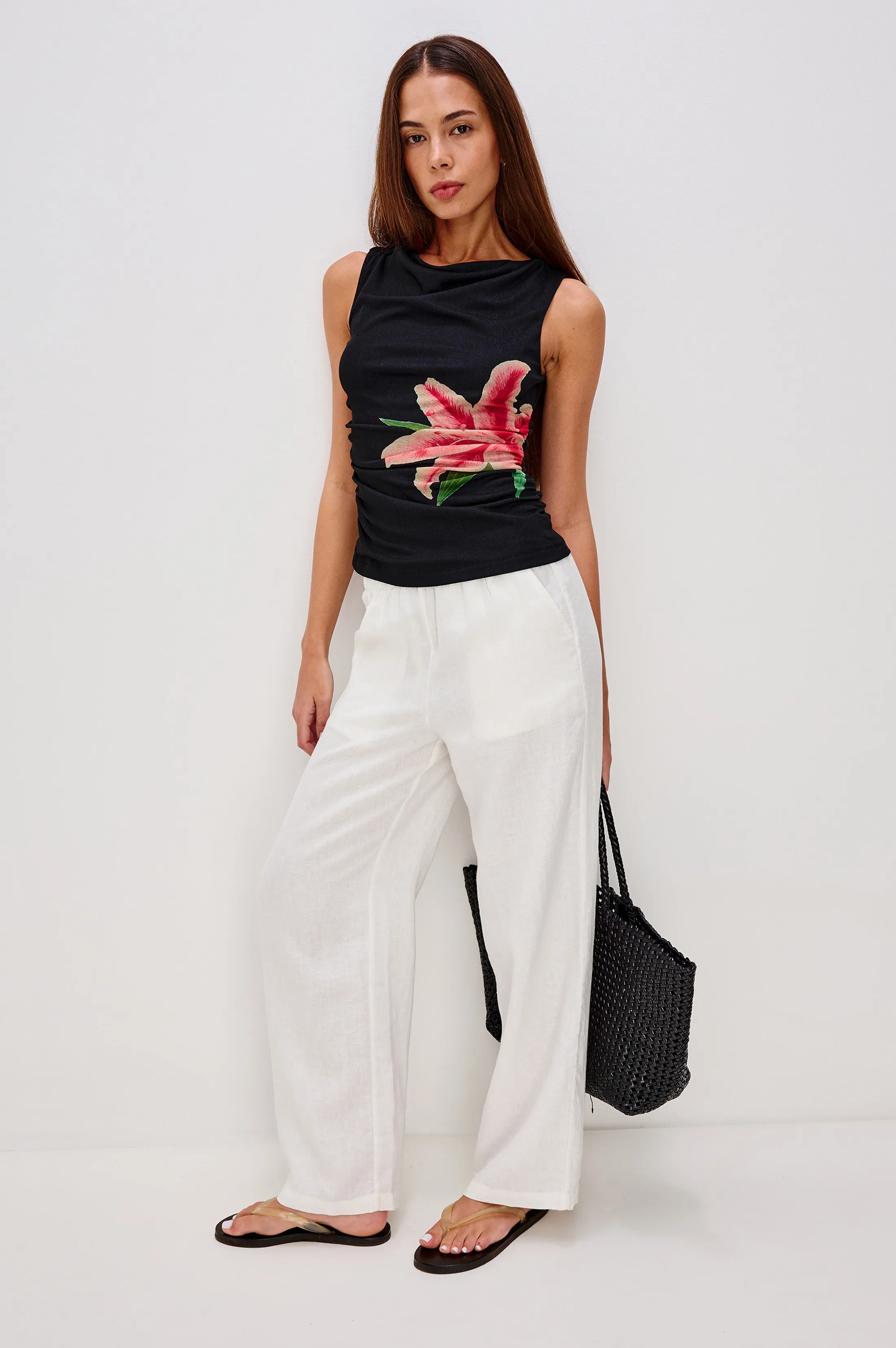 FETE TOP - PEACH LILY sold by Rails product image thumbnail 3