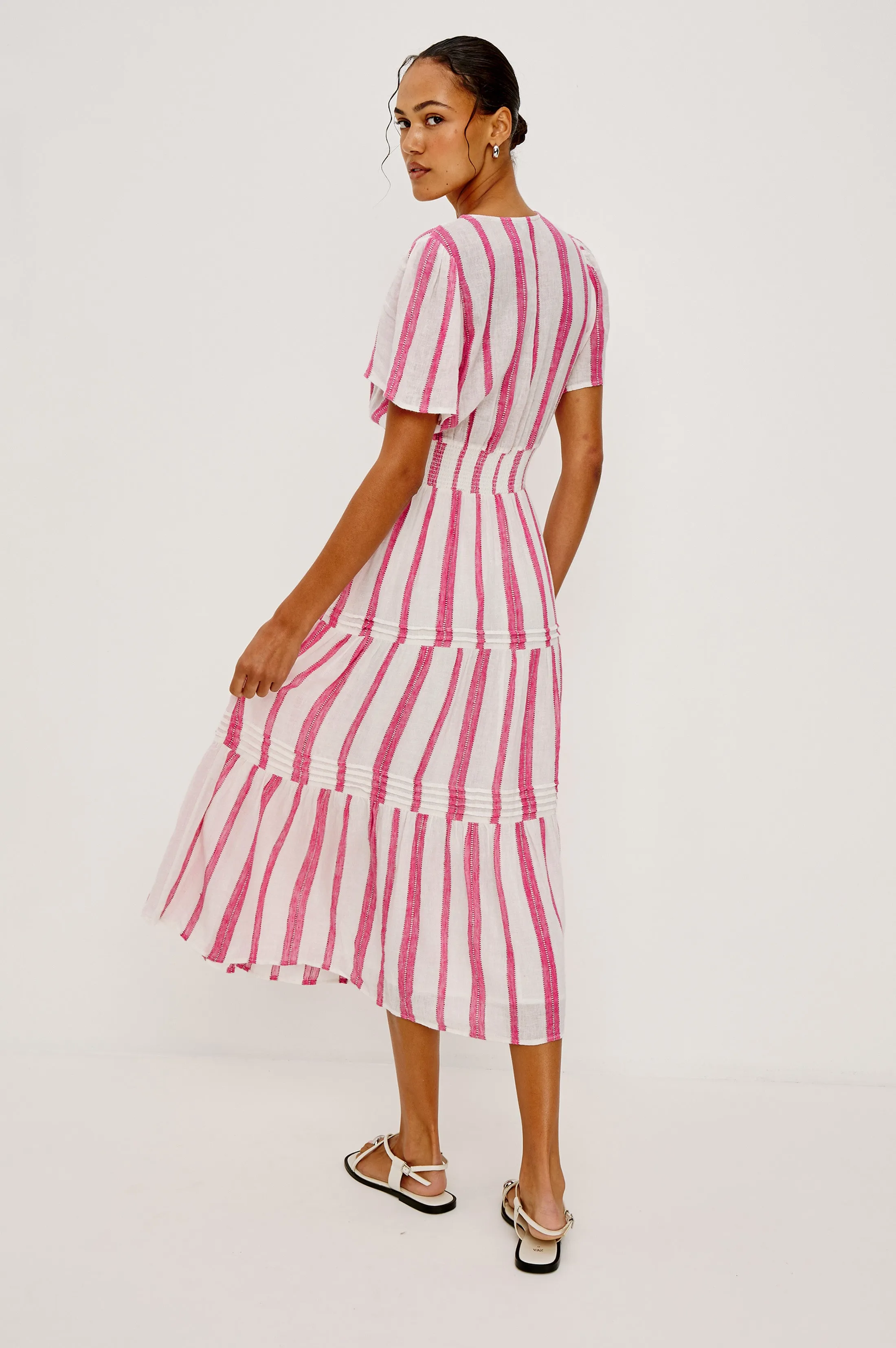 CANNES DRESS - DELFINE STRIPE sold by Rails product image thumbnail 5