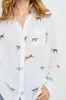 CHARLI SHIRT - SAFARI CHEETAH sold by Rails