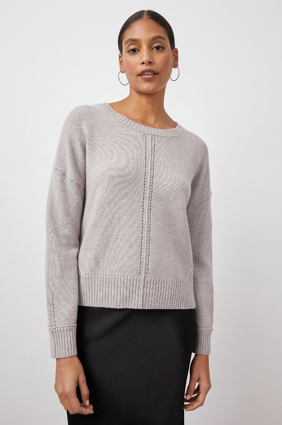 PRESLEY SWEATER - DOVE sold by Rails