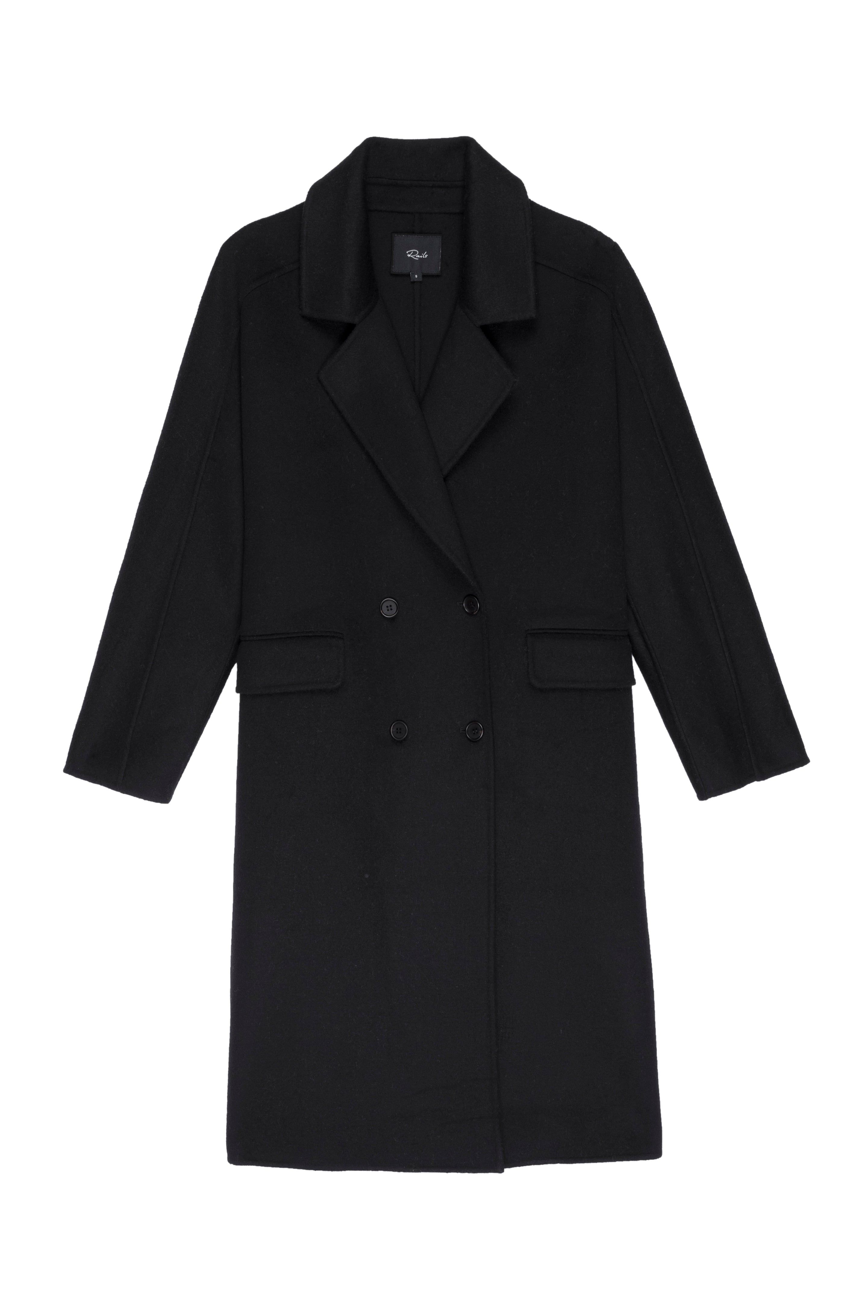 BRISTOL COAT - BLACK sold by Rails product image thumbnail 5