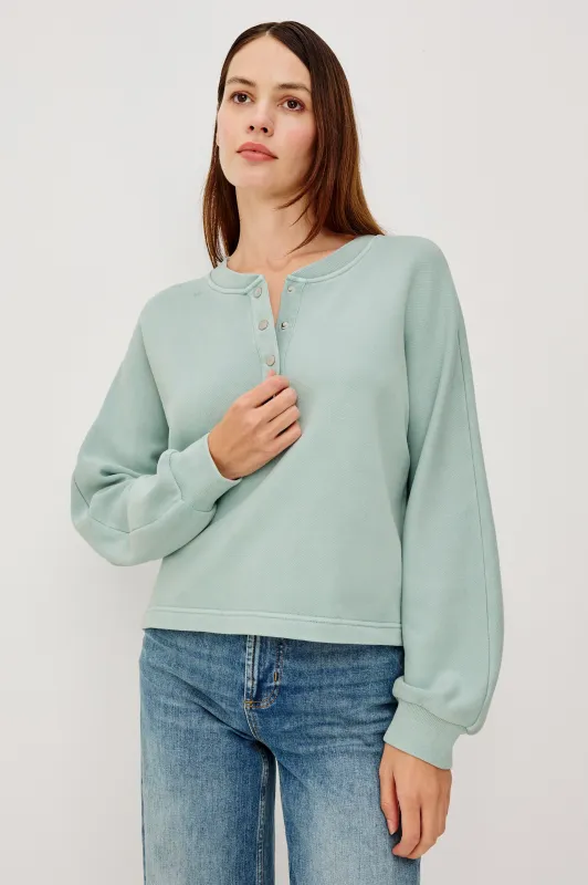 LEONIE SWEATSHIRT - ARCTIC BLUE sold by Rails