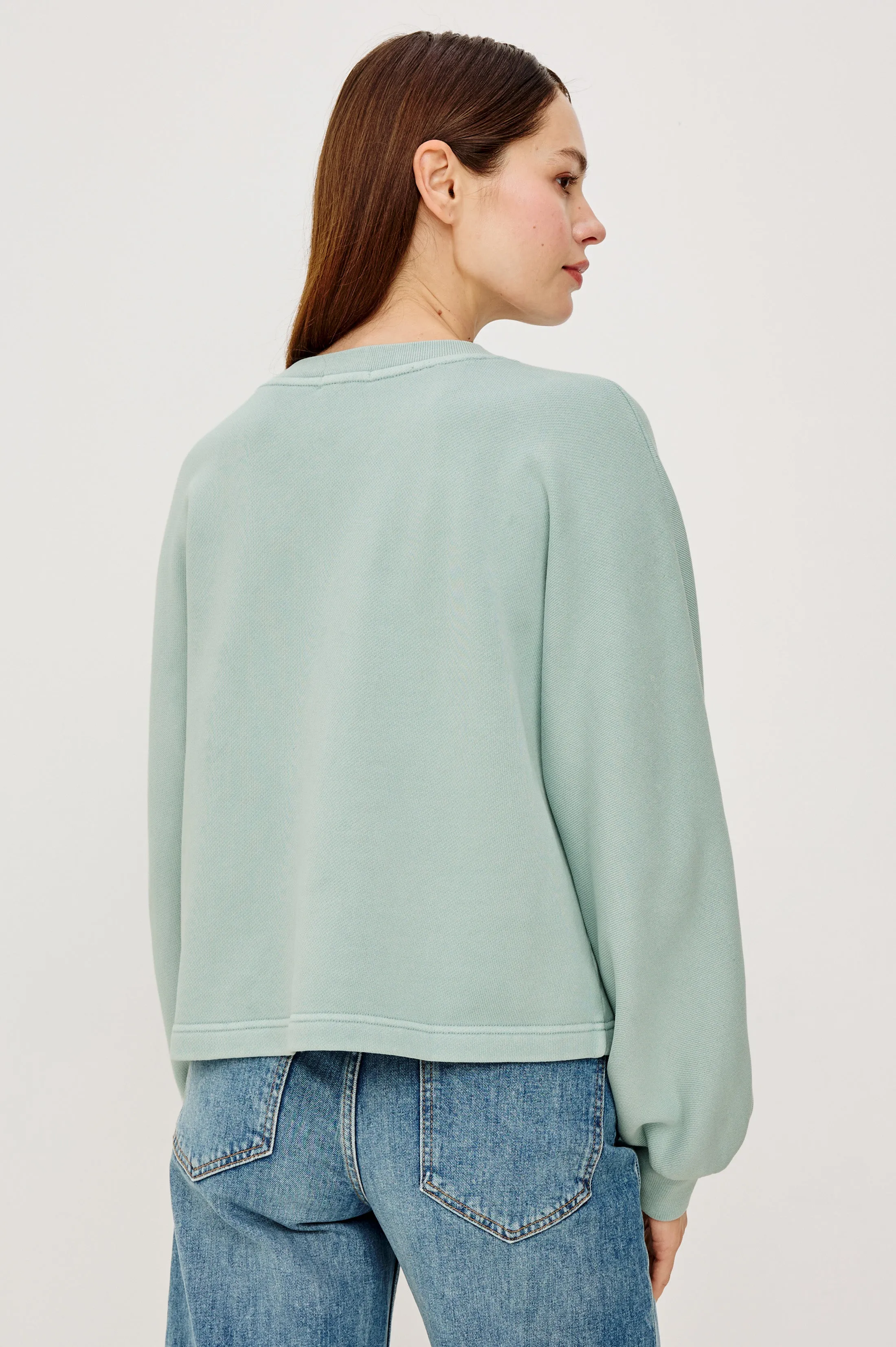 LEONIE SWEATSHIRT - ARCTIC BLUE sold by Rails product image thumbnail 5