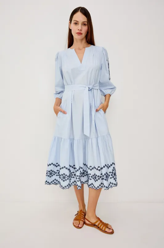 CARMEL DRESS - BLUE BIRD sold by Rails