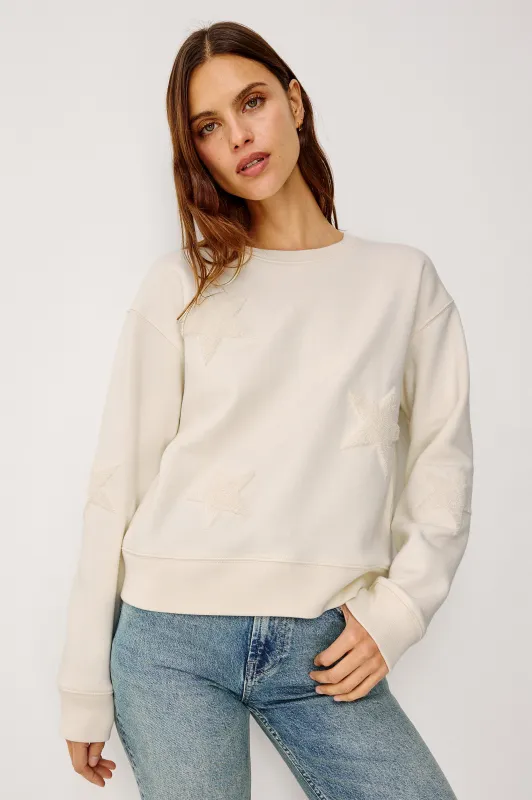 SONIA SWEATSHIRT - IVORY sold by Rails