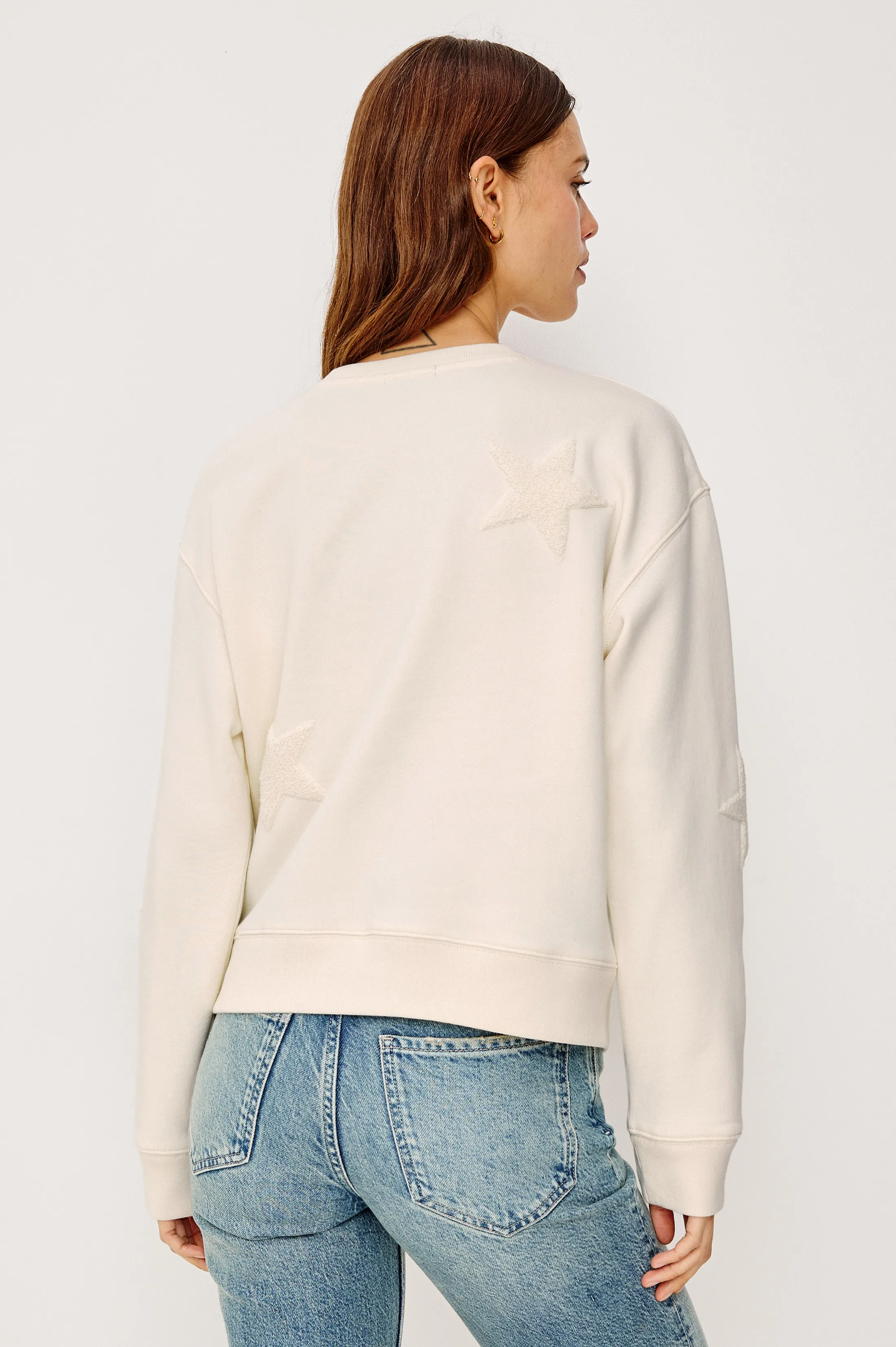 SONIA SWEATSHIRT - IVORY sold by Rails product image thumbnail 5