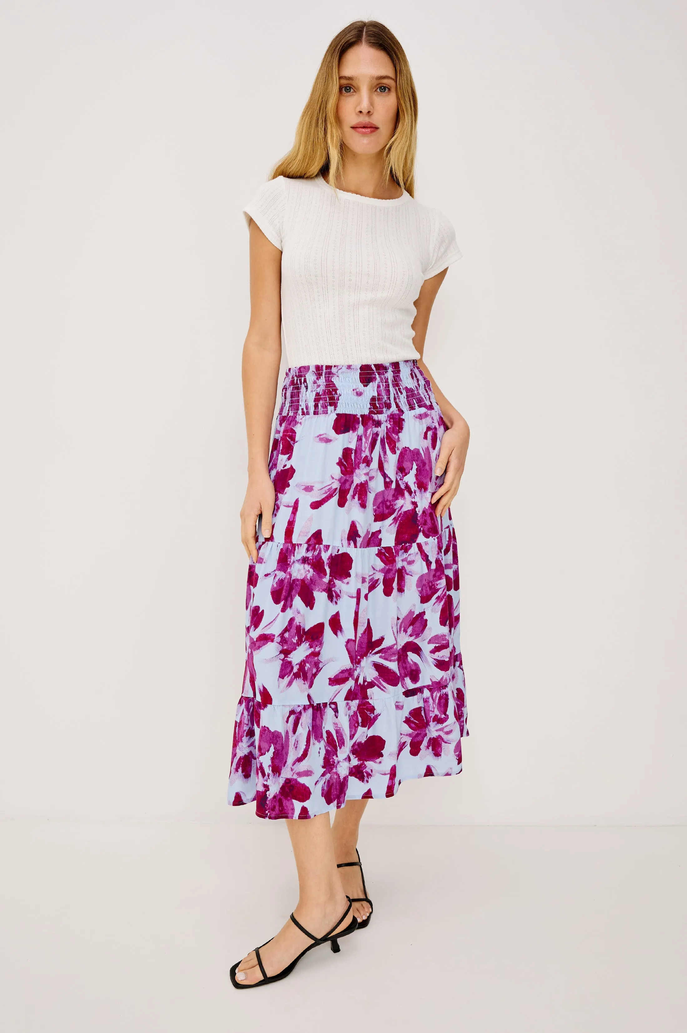 EDINA SKIRT - BLUE LILY sold by Rails product image thumbnail 3