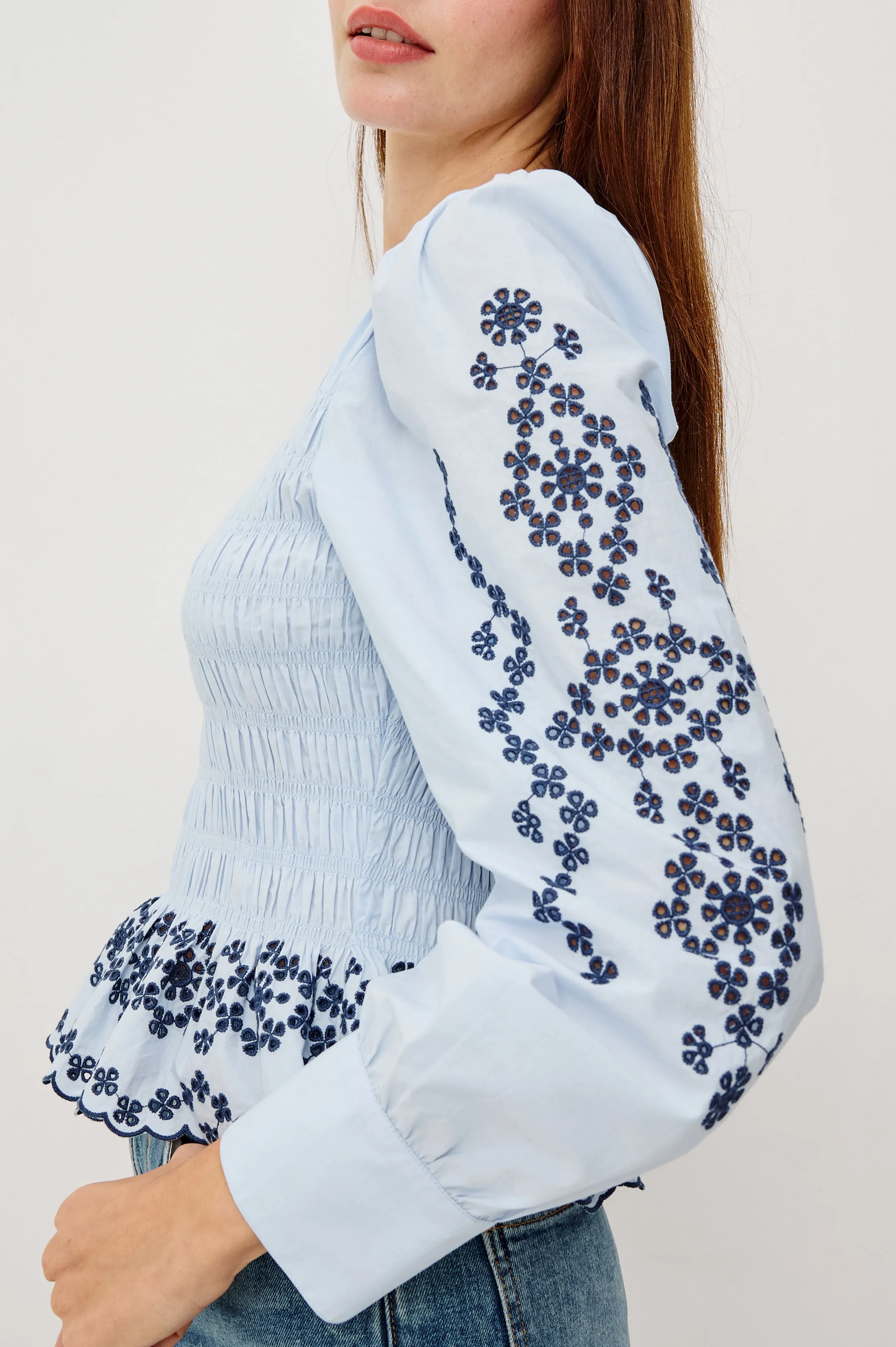 TABI TOP - BLUE BIRD sold by Rails product image thumbnail 2