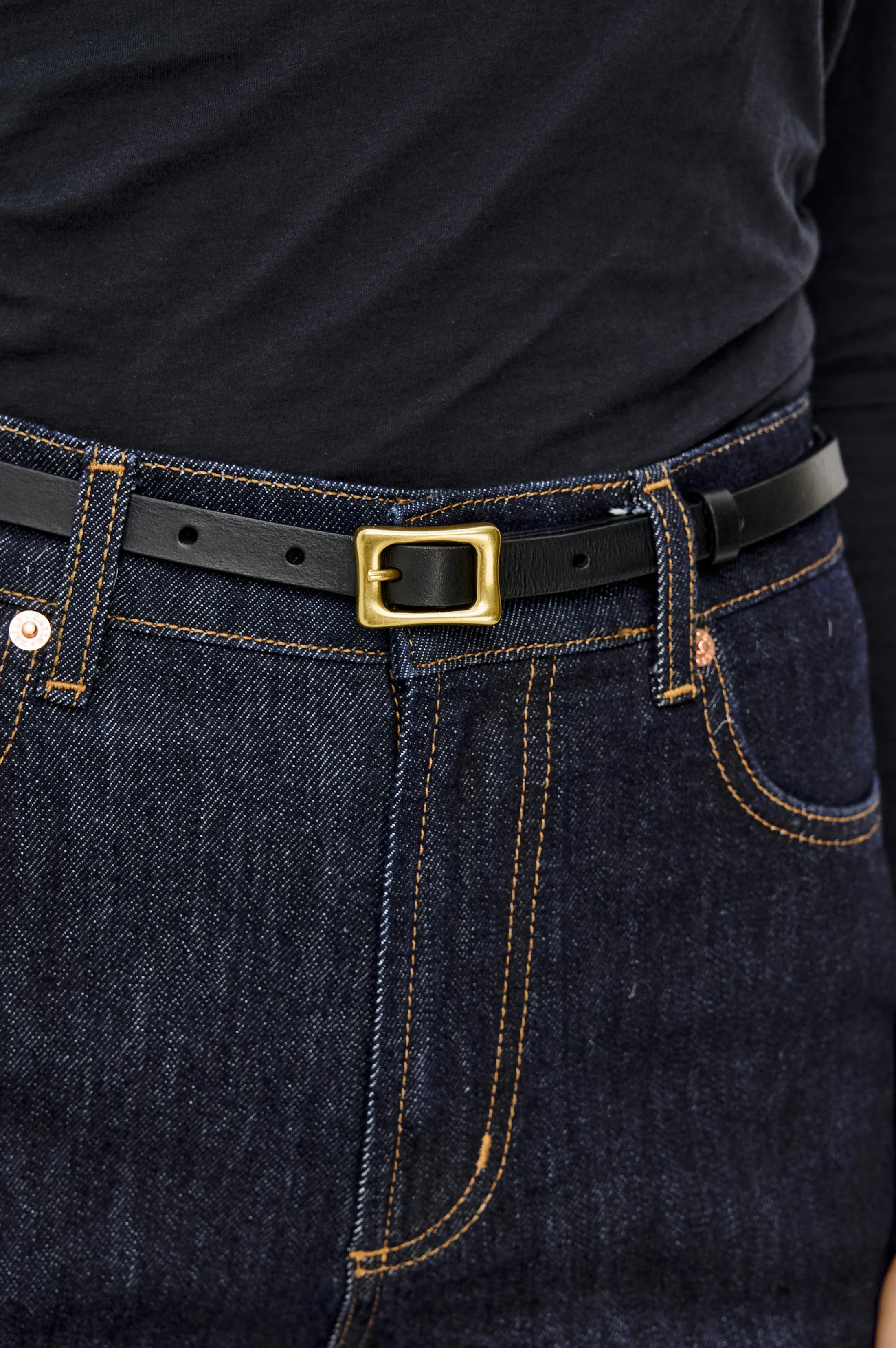 REMI BELT MINI - BLACK GOLD sold by Rails product image thumbnail 2