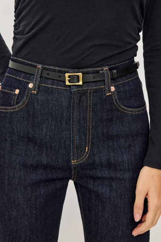REMI BELT MINI - BLACK GOLD sold by Rails