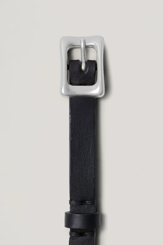 REMI BELT MINI - BLACK SILVER sold by Rails
