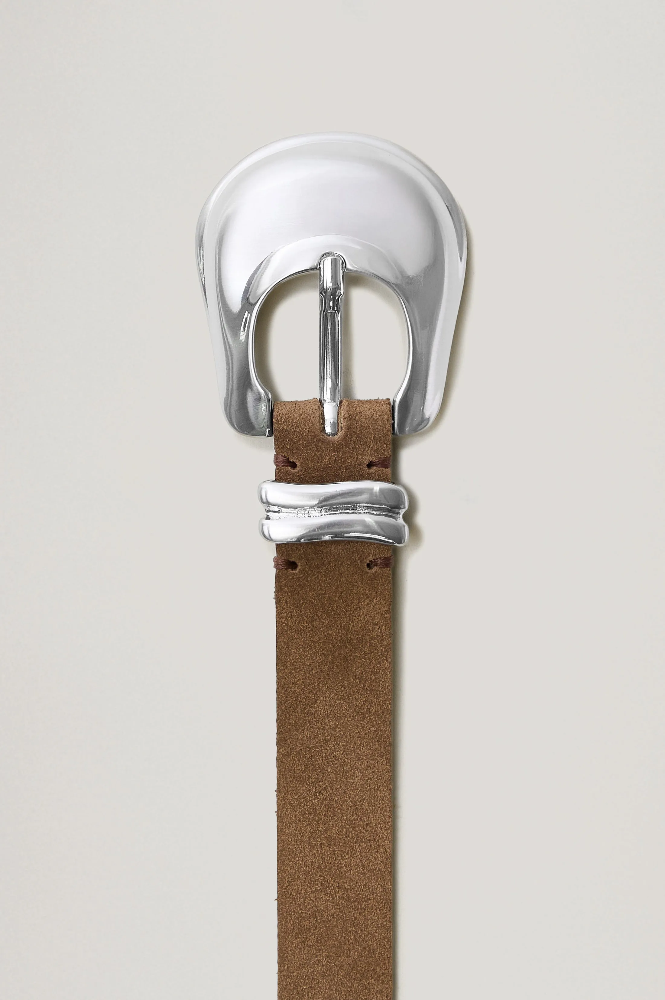 RODEO BELT - BROWN SUEDE sold by Rails