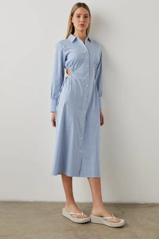 HOLLY DRESS - LUCIA STRIPE sold by Rails