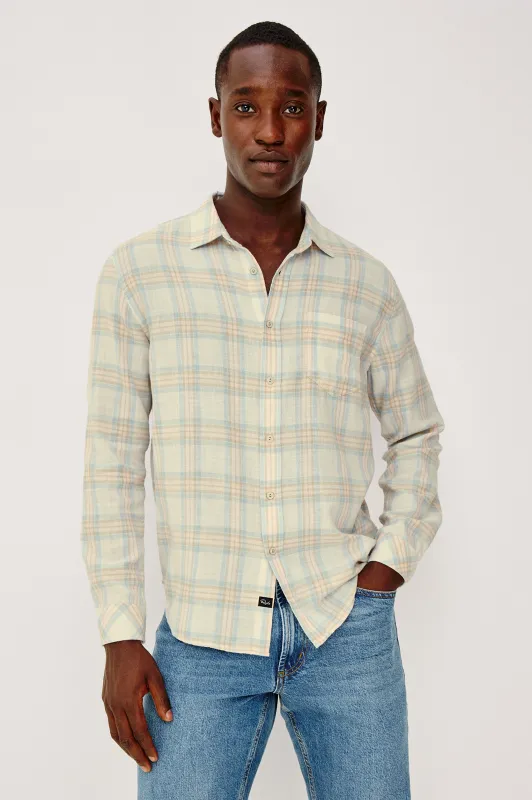 WYATT SHIRT - CONCH SHORE sold by Rails