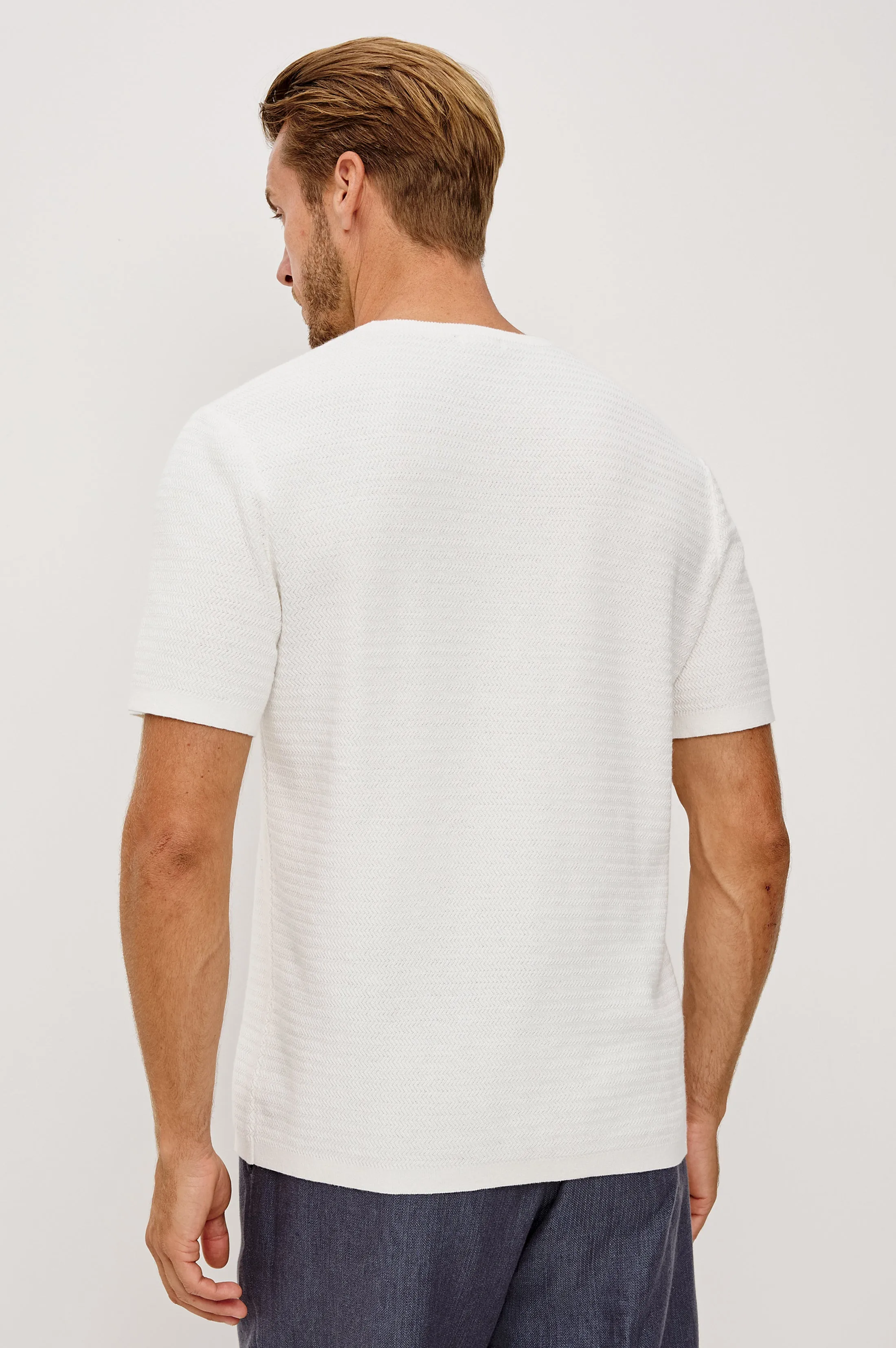 THEO T-SHIRT - PORCELAIN sold by Rails product image thumbnail 3